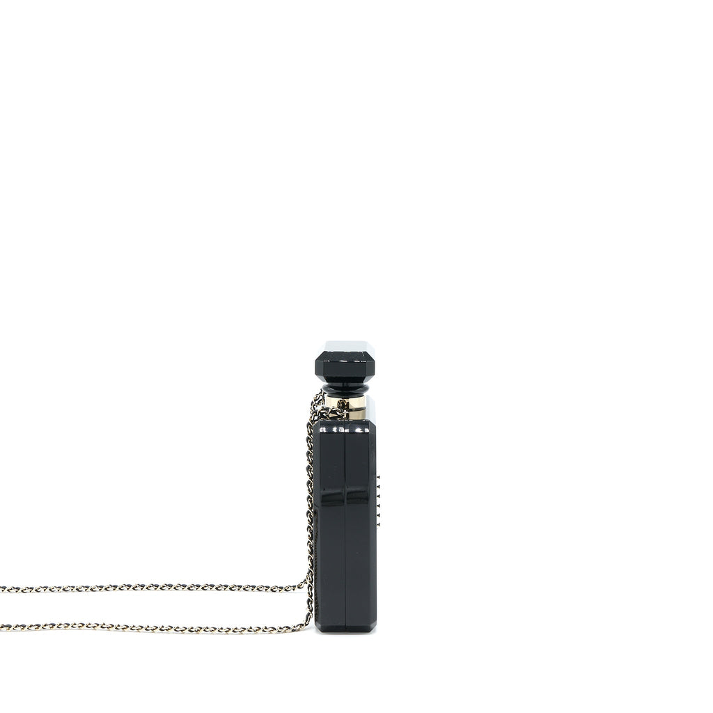 CHANEL 17A PERFUME BOTTLE CLUTCH EVENING BAG LGHW