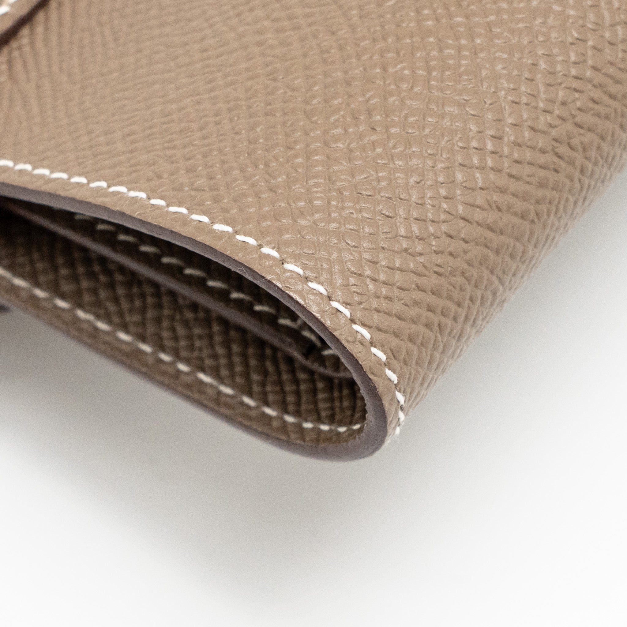 HERMES KELLY WALLET EPSOM ETOUPE GHW