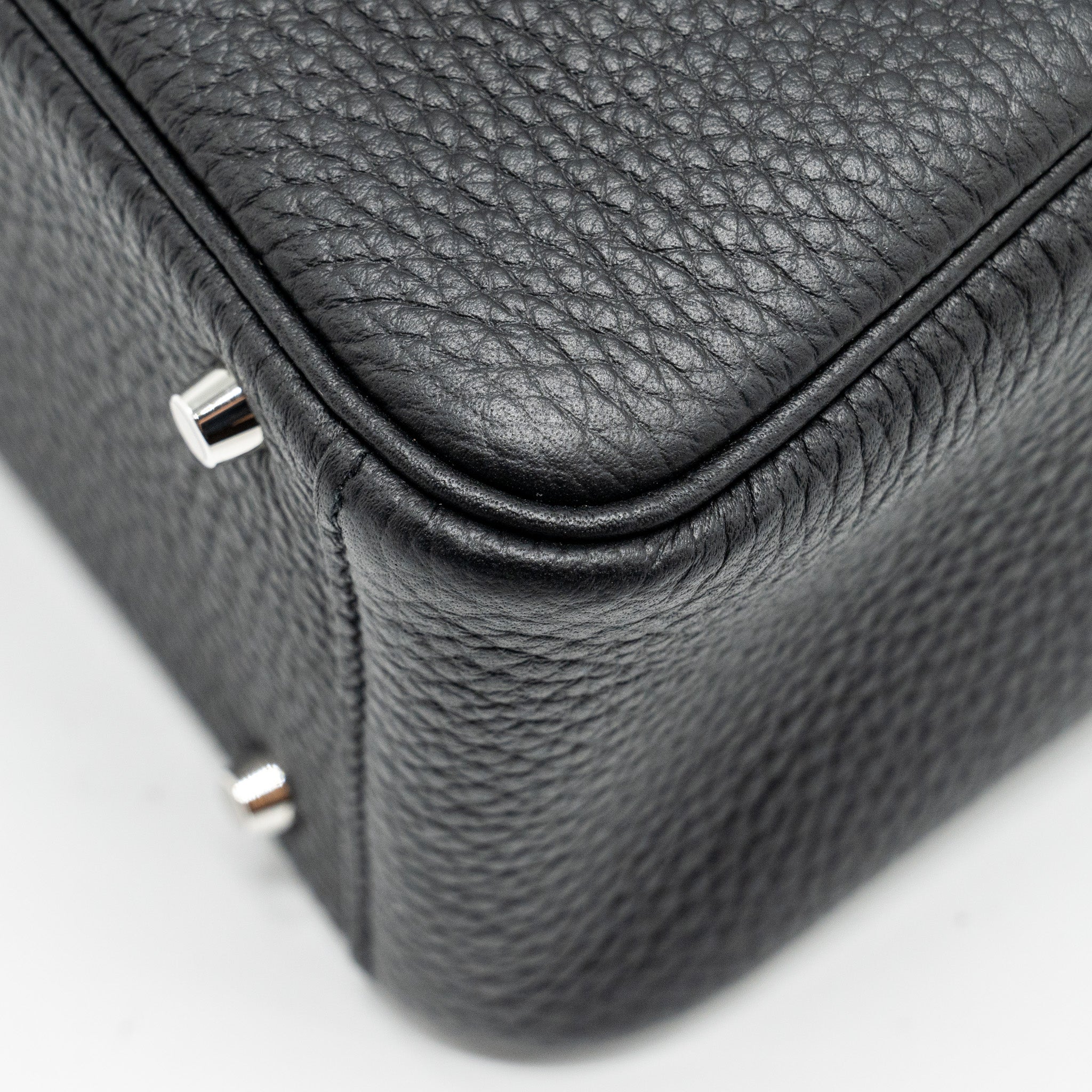 HERMES MINI LINDY CLEMENCE BLACK SHW