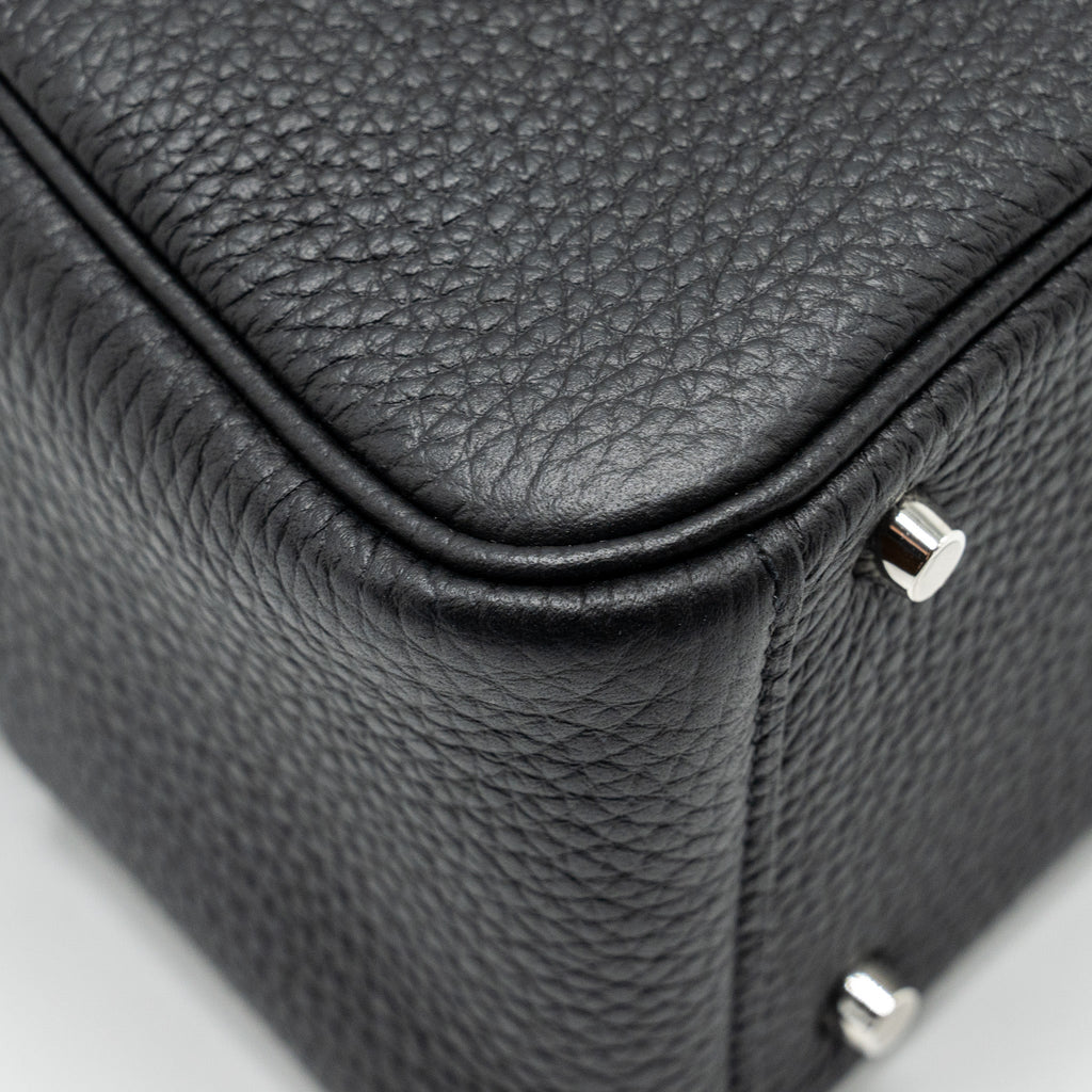 HERMES MINI LINDY CLEMENCE BLACK SHW