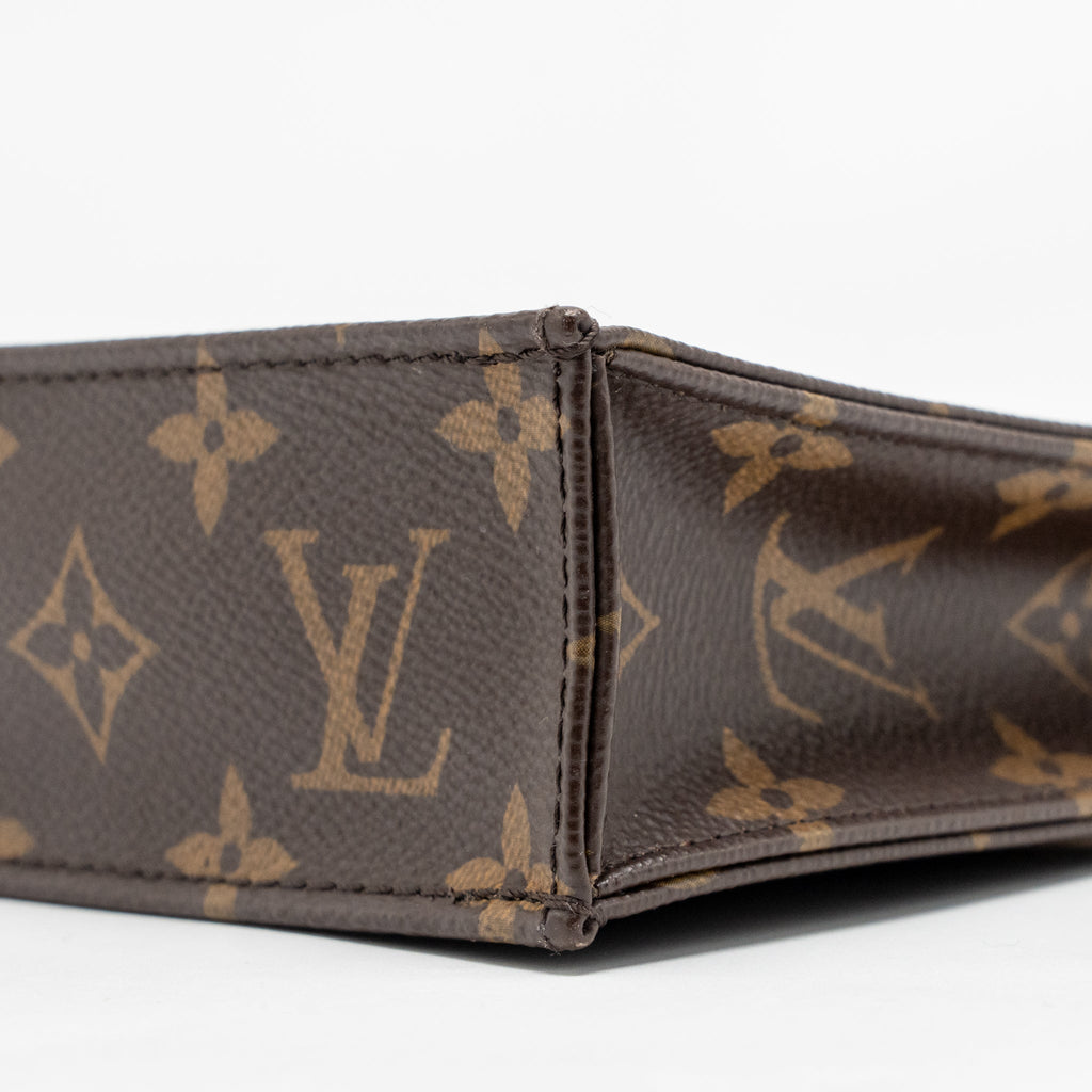 LOUIS VUITTON PETIT SAC PLAT MONOGRAM CANVAS GHW