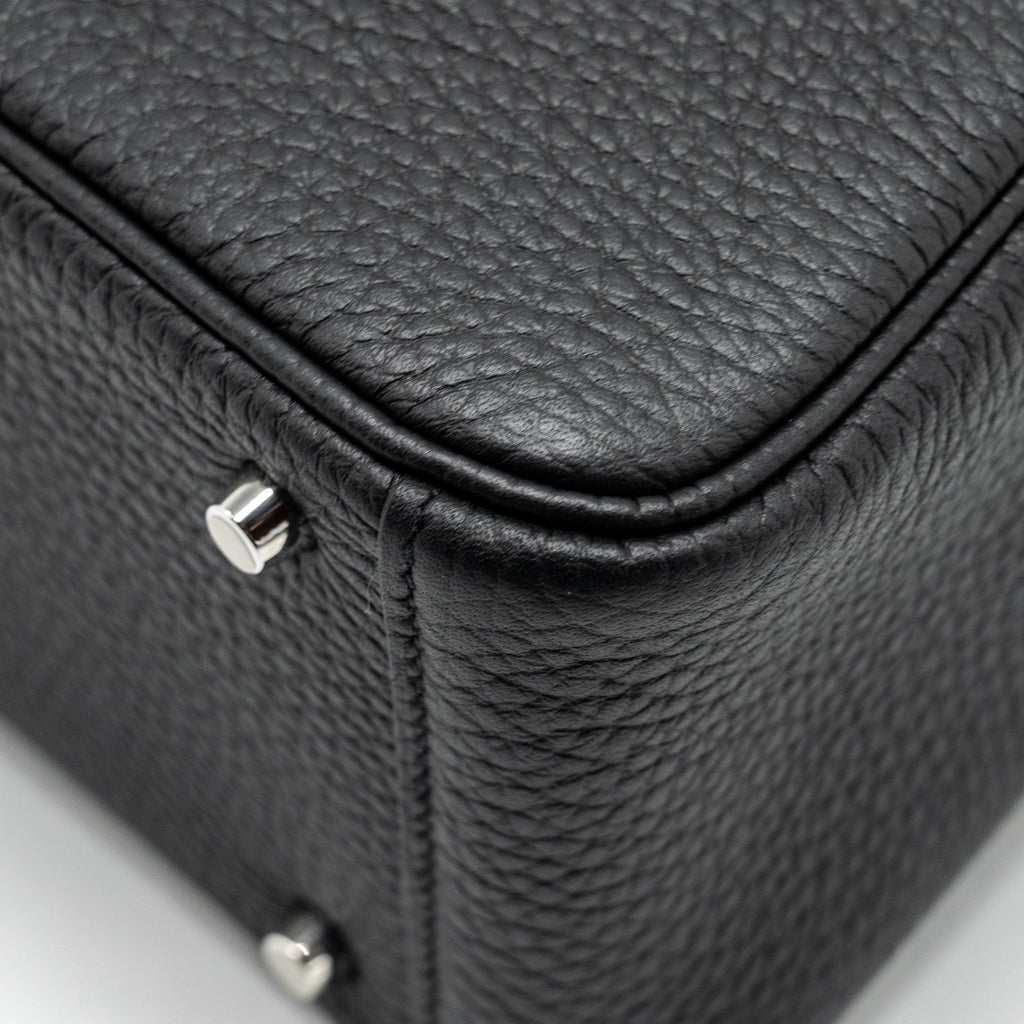 HERMES MINI LINDY CLEMENCE BLACK SHW