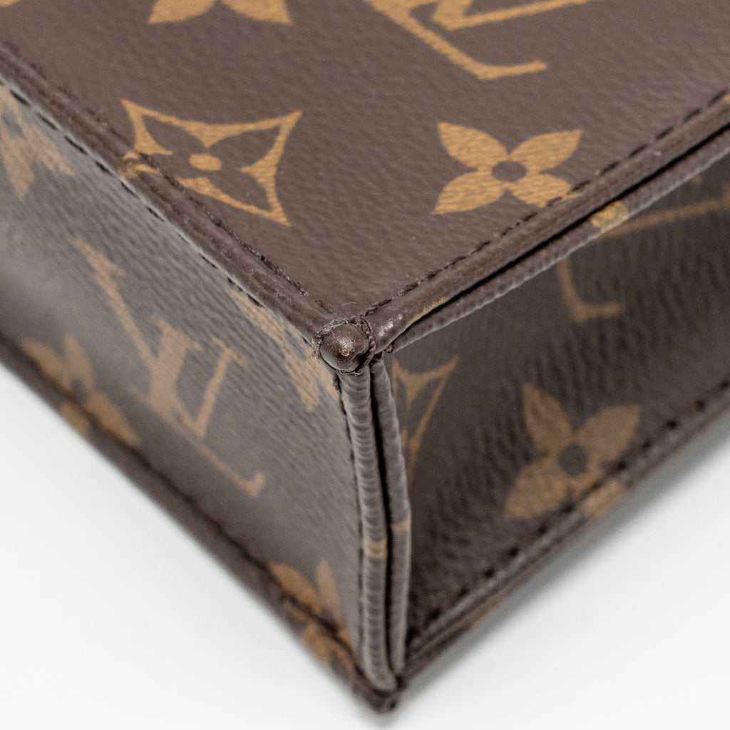 LOUIS VUITTON PETIT SAC PLAT MONOGRAM CANVAS GHW