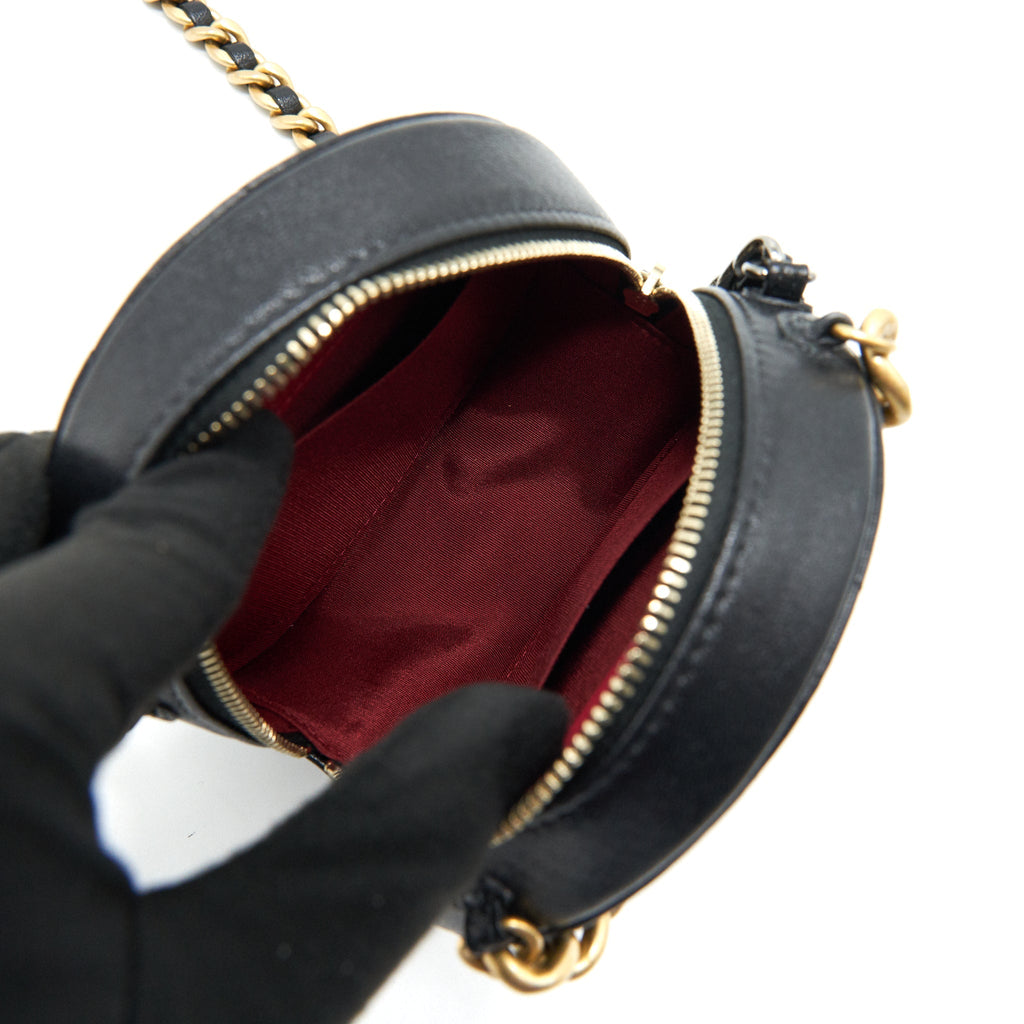 CHANEL 19 CLUTCH WITH CHAIN
