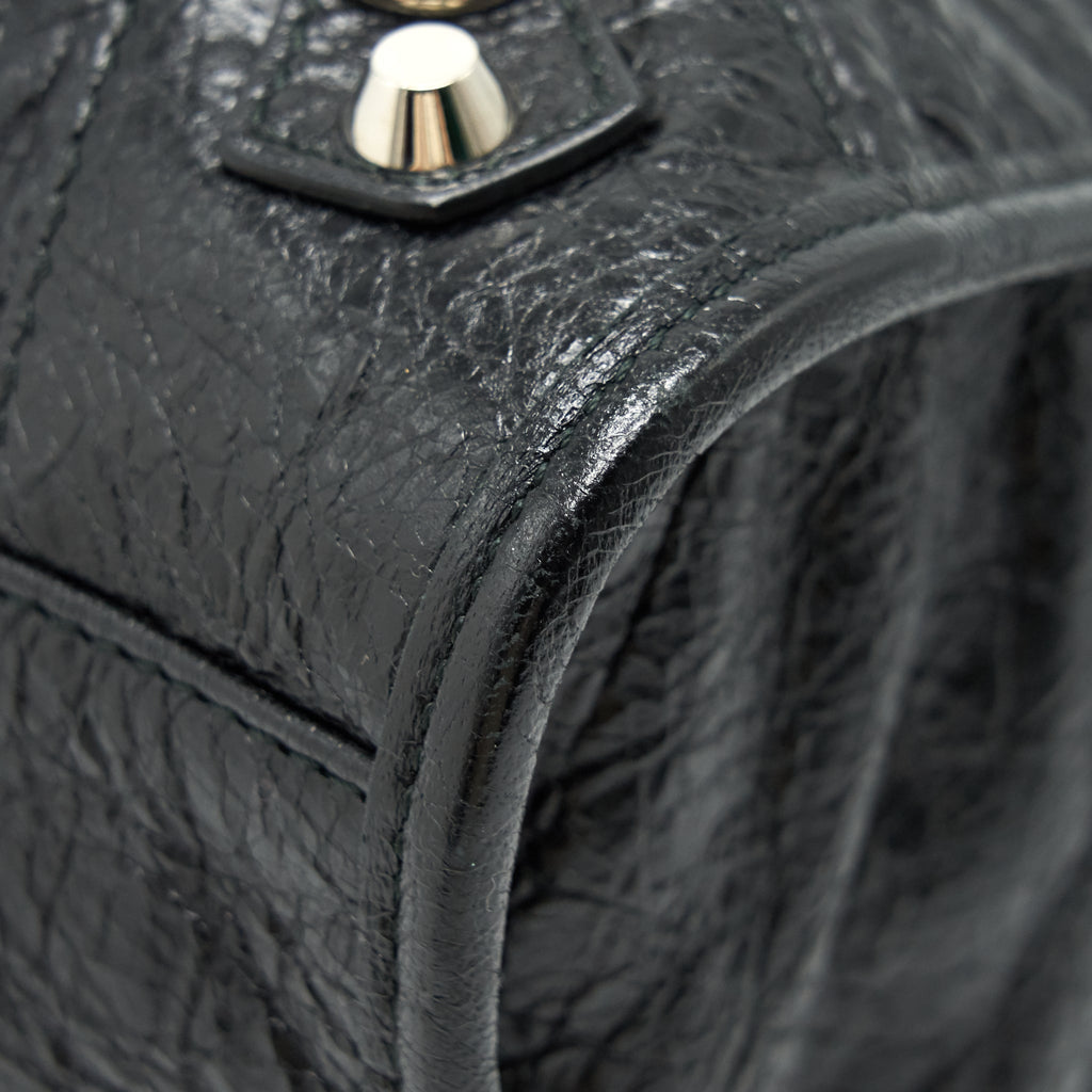 BALENCIAGA CITY BAG BLACK SHW
