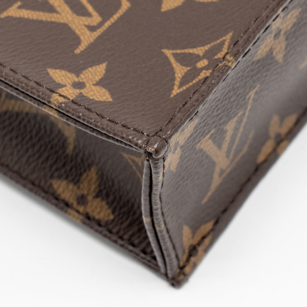 LOUIS VUITTON PETIT SAC PLAT MONOGRAM CANVAS GHW
