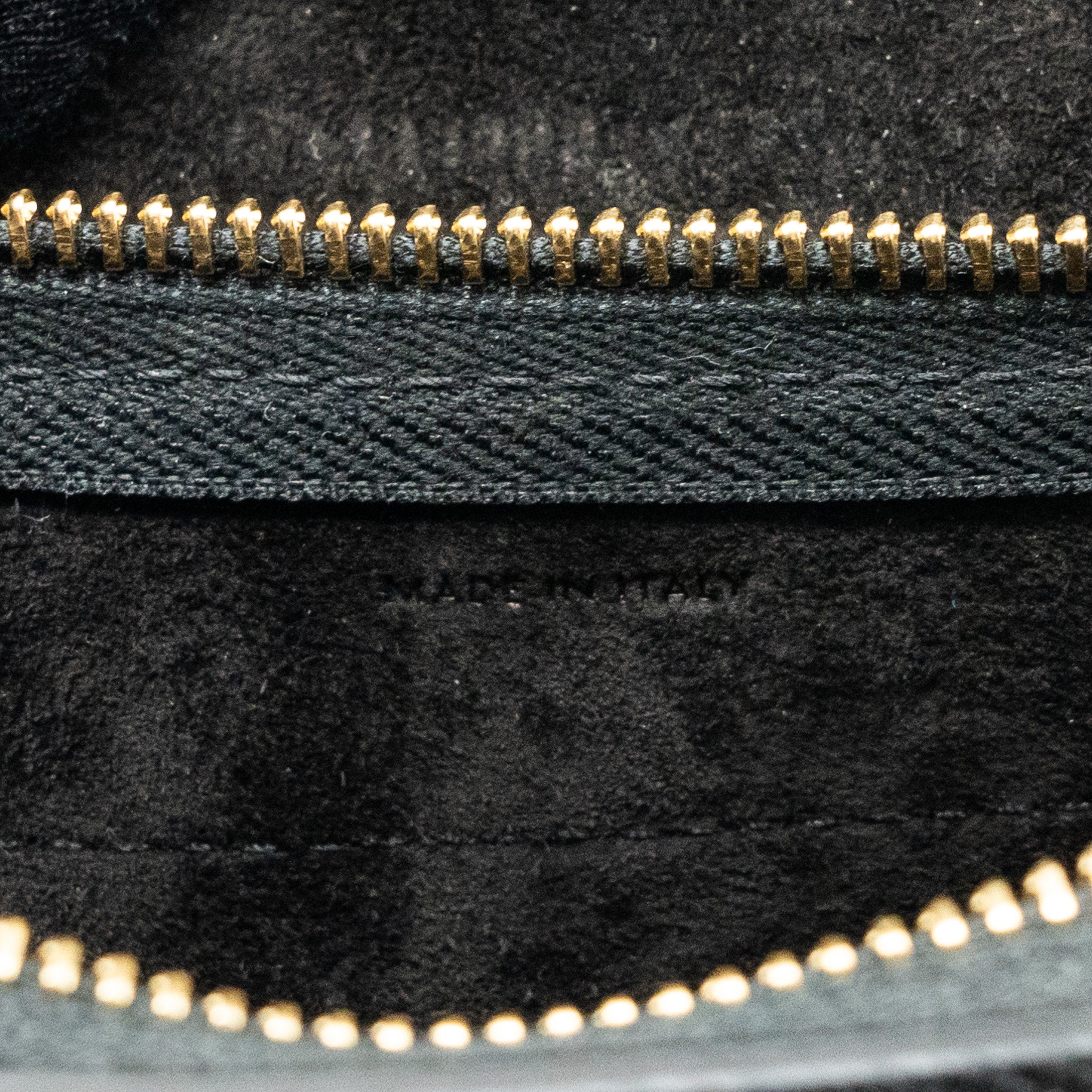 CELINE PICO BELT BAG CALFSKIN BLACK GHW