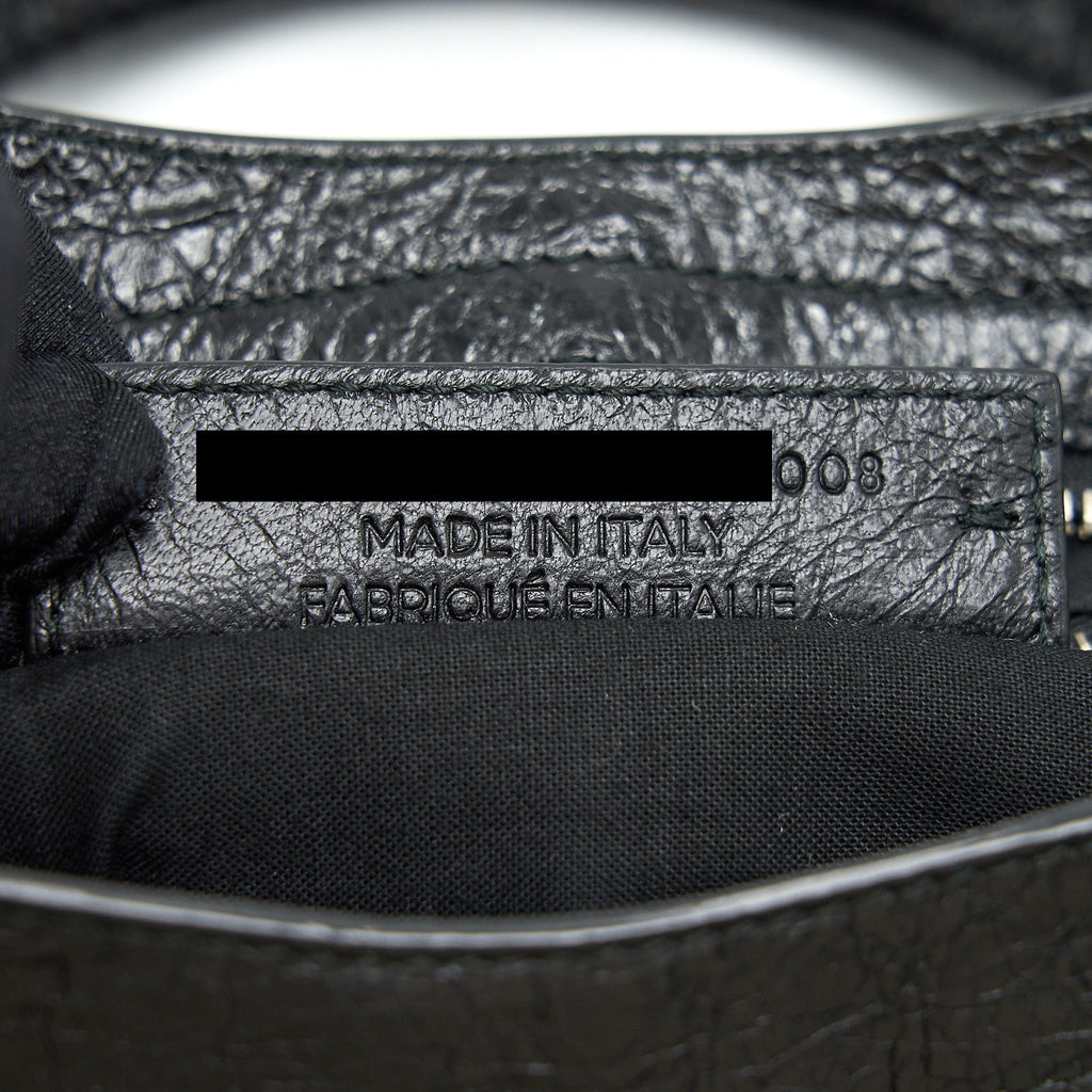 BALENCIAGA CITY BAG BLACK SHW