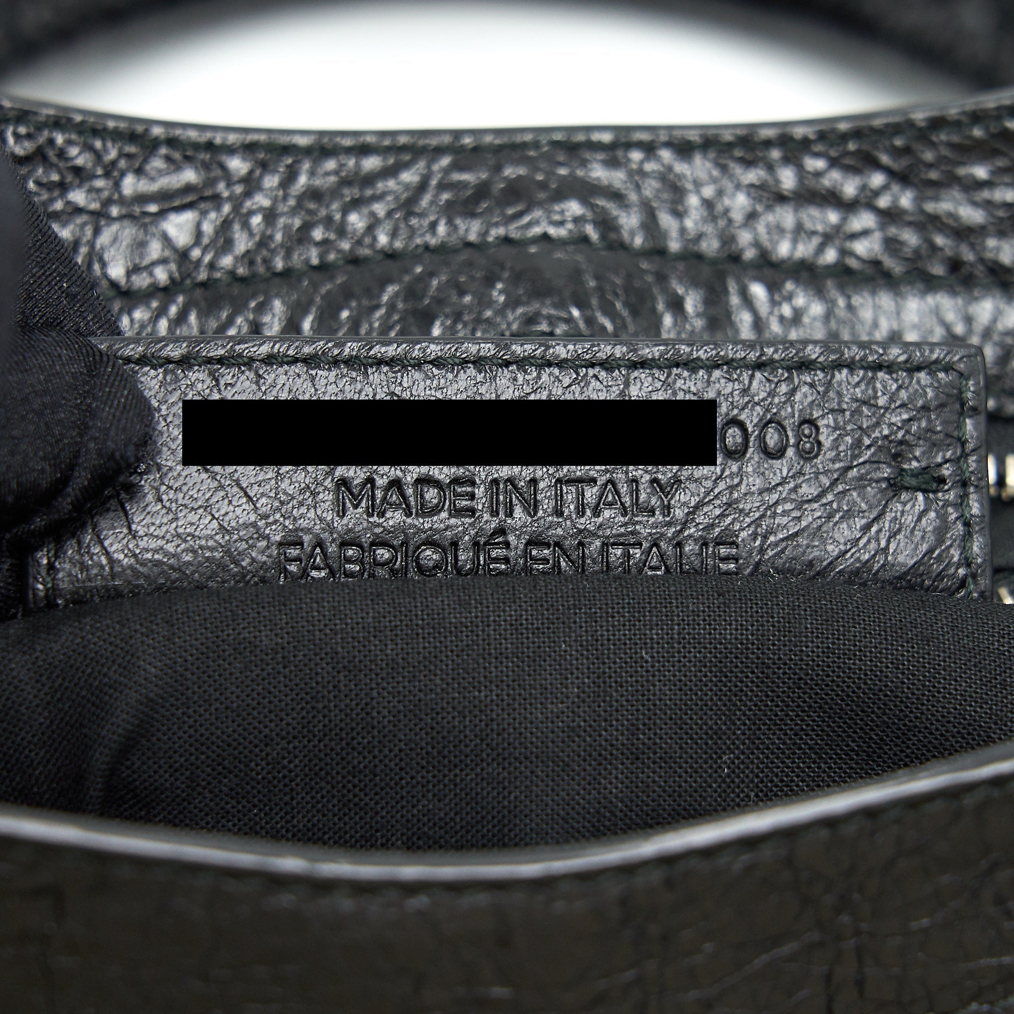 BALENCIAGA CITY BAG BLACK SHW