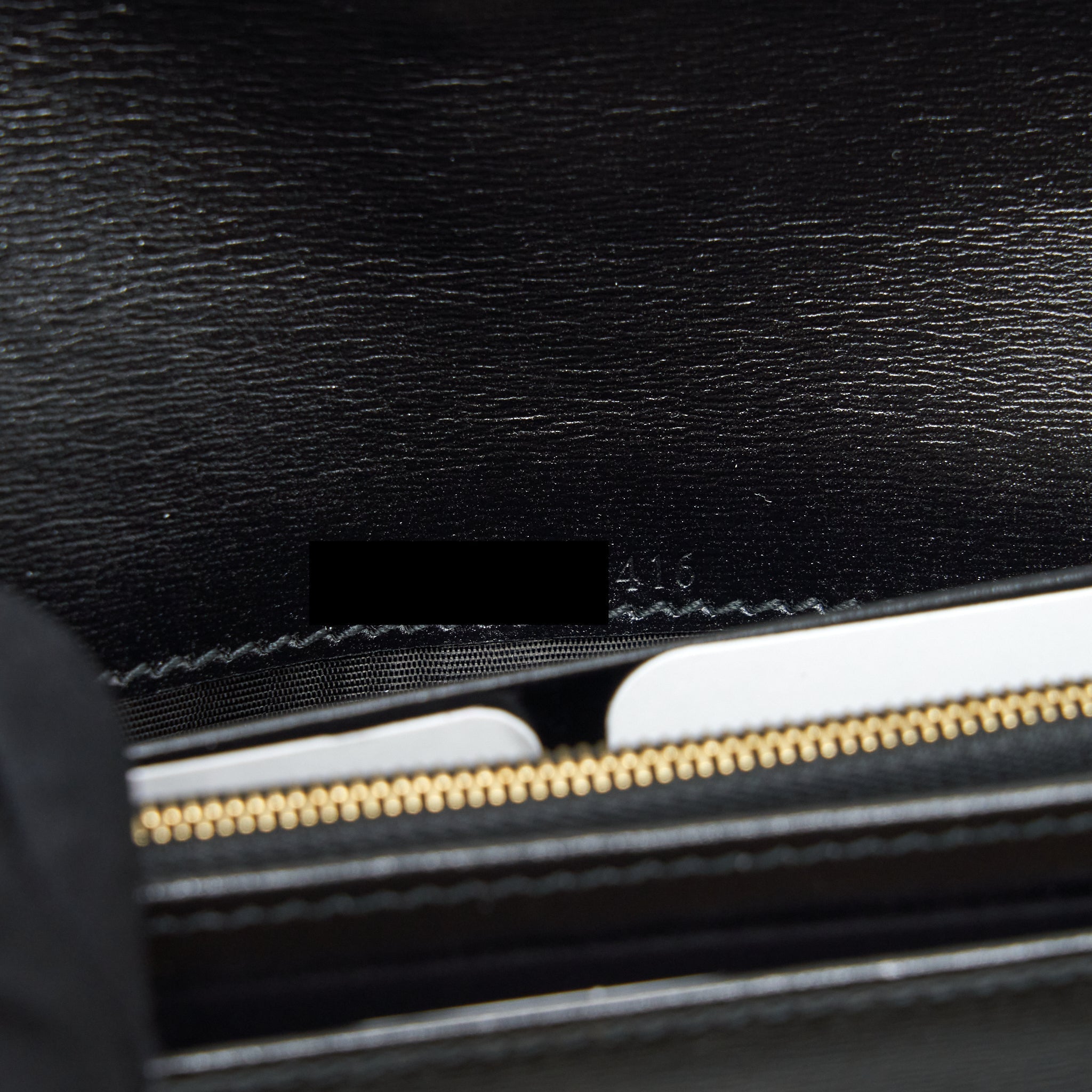 GUCCI JACKIE 1961 CHAIN WALLET BLACK GHW