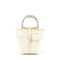 HERMES PICOTIN CARGO 18 LOCK BAG CANVAS/SWIFT ECRU/NATA SHW