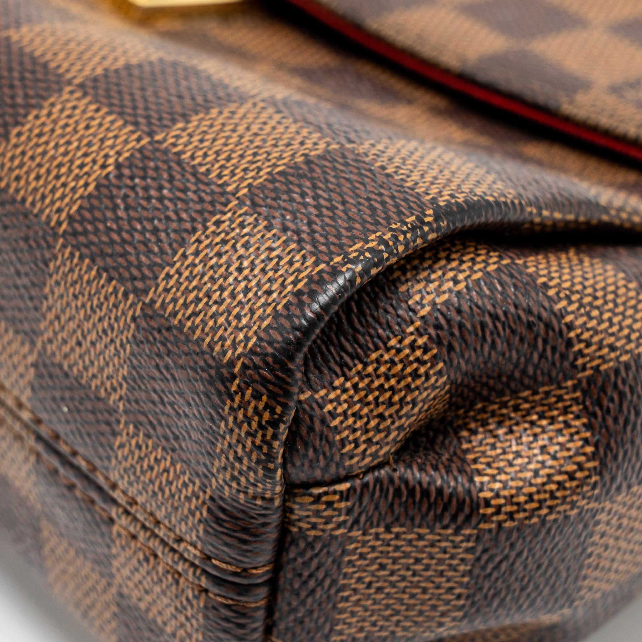 LOUIS VUITTON CROISETTE DAMIER EBENE GHW
