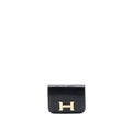 HERMES CONSTANCE SLIM LIZARD BLACK RGHW