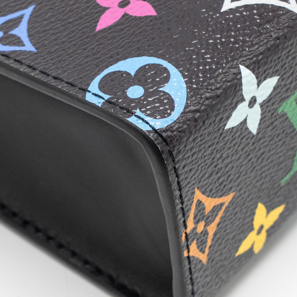 LOUIS VUITTON X TAKASHI MURAKAMI TOILETRY POUCH MONOGRAM CANVAS/LEATHER BLACK/MULTICOLOUR SHW