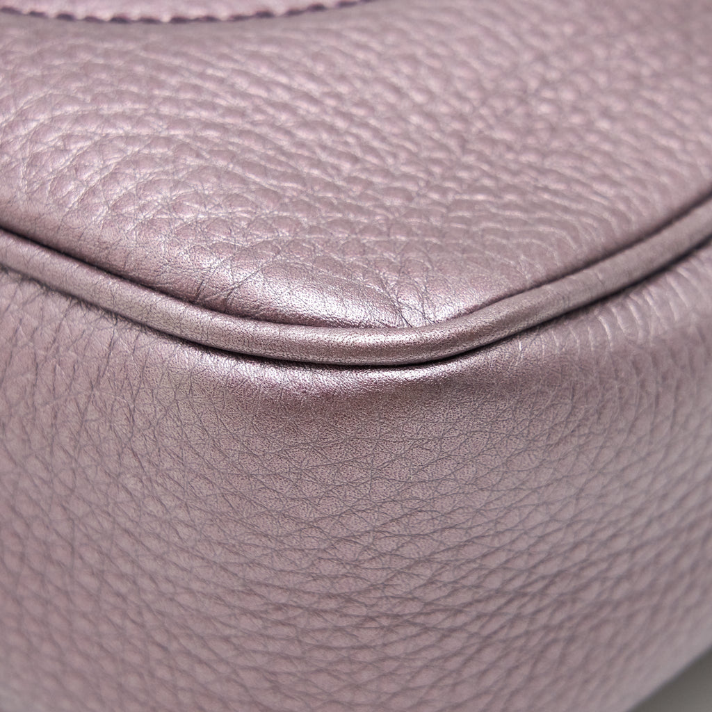 GUCCI DISCO CAMERA BAG SILVER PURPLE