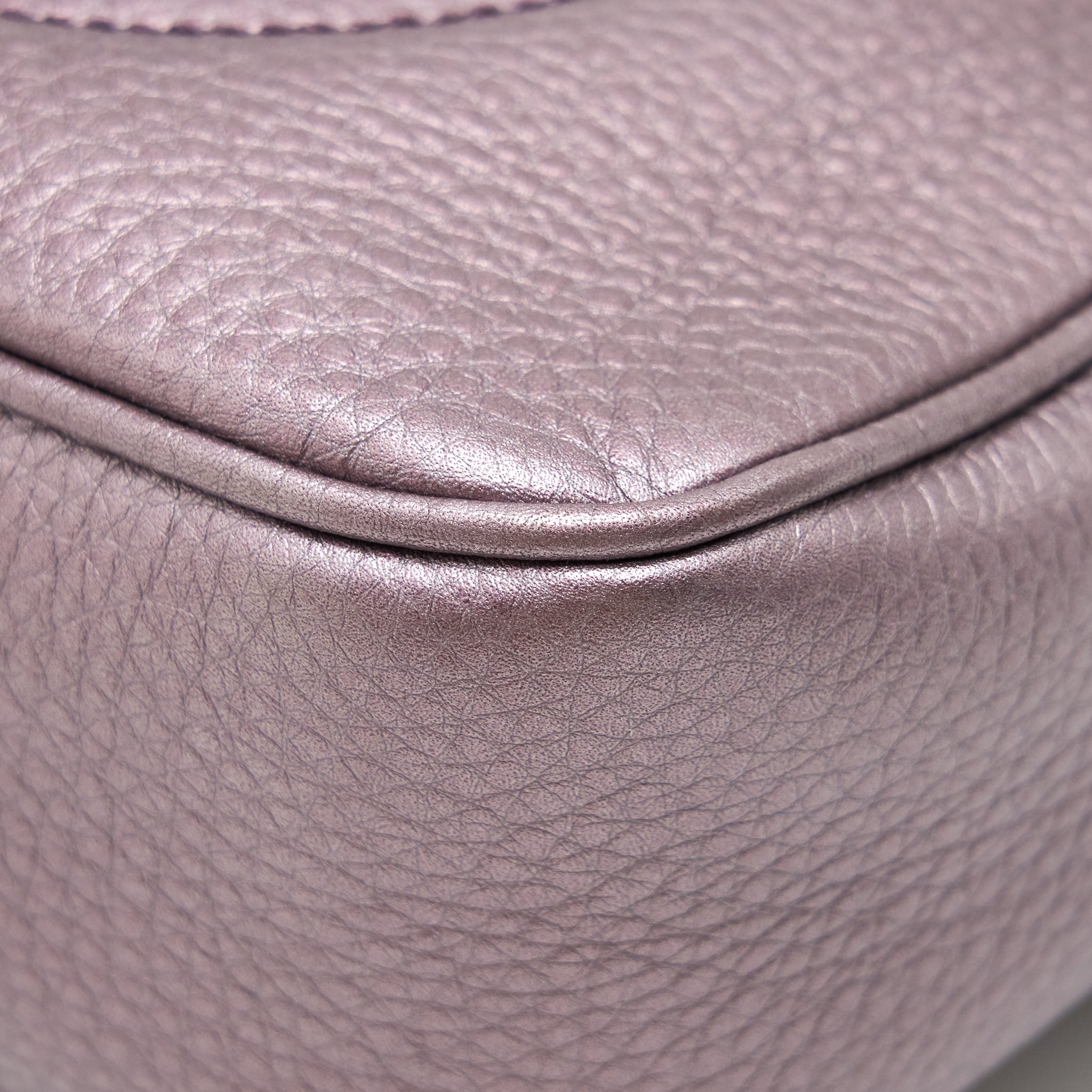 GUCCI DISCO CAMERA BAG SILVER PURPLE