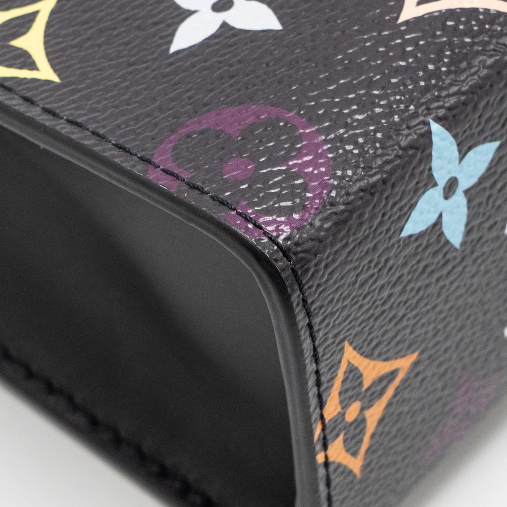 LOUIS VUITTON X TAKASHI MURAKAMI TOILETRY POUCH MONOGRAM CANVAS/LEATHER BLACK/MULTICOLOUR SHW