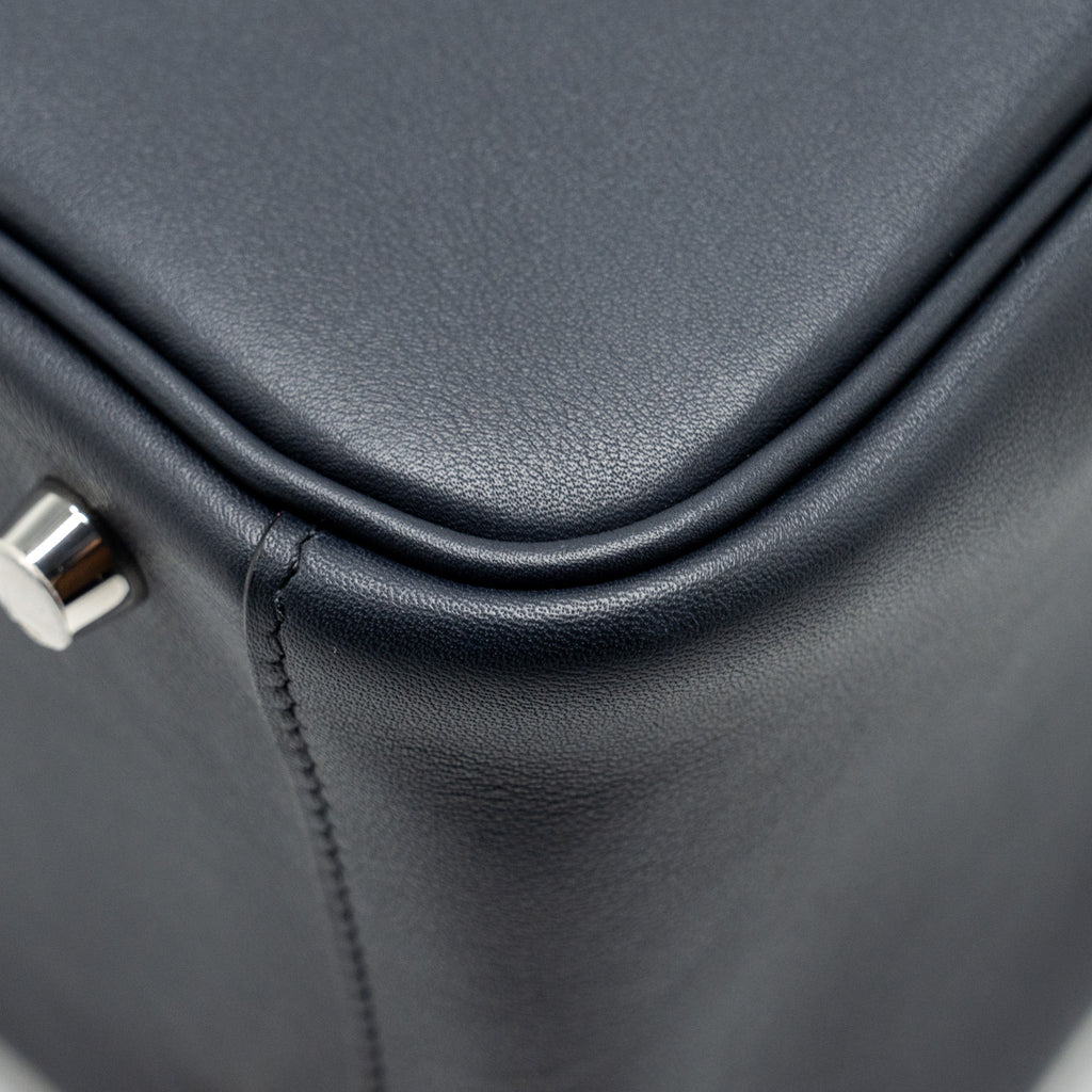 HERMES LINDY 26 SWIFT BLUE INDIGO/ROSE POURPRE SHW