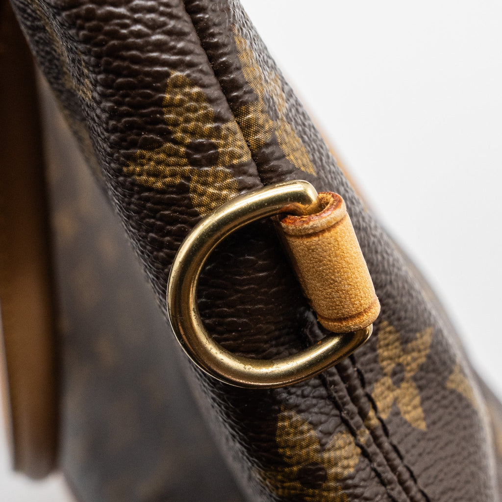LOUIS VUITTON ZIPPER TOTE BAG MONOGRAM CANVAS GHW