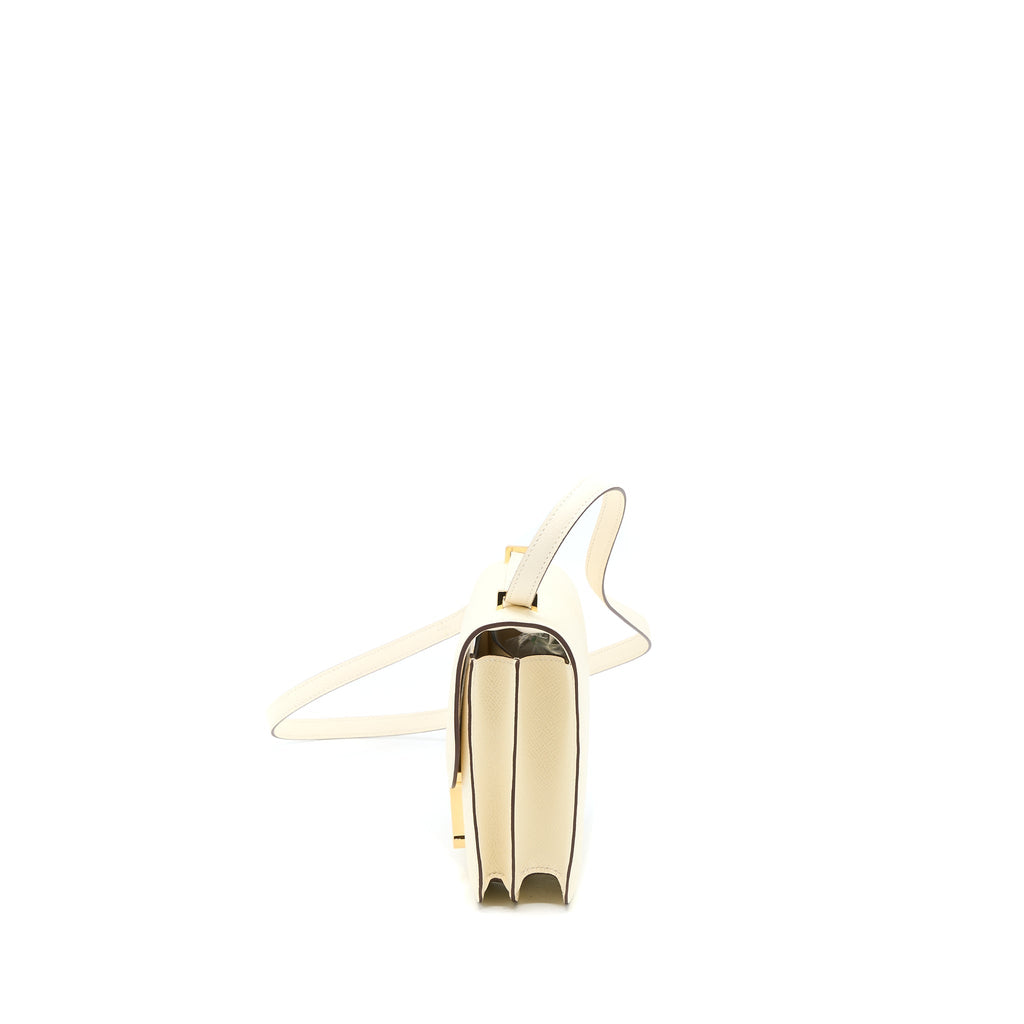 HERMES MINI CONSTANCE EPSOM NATA GHW