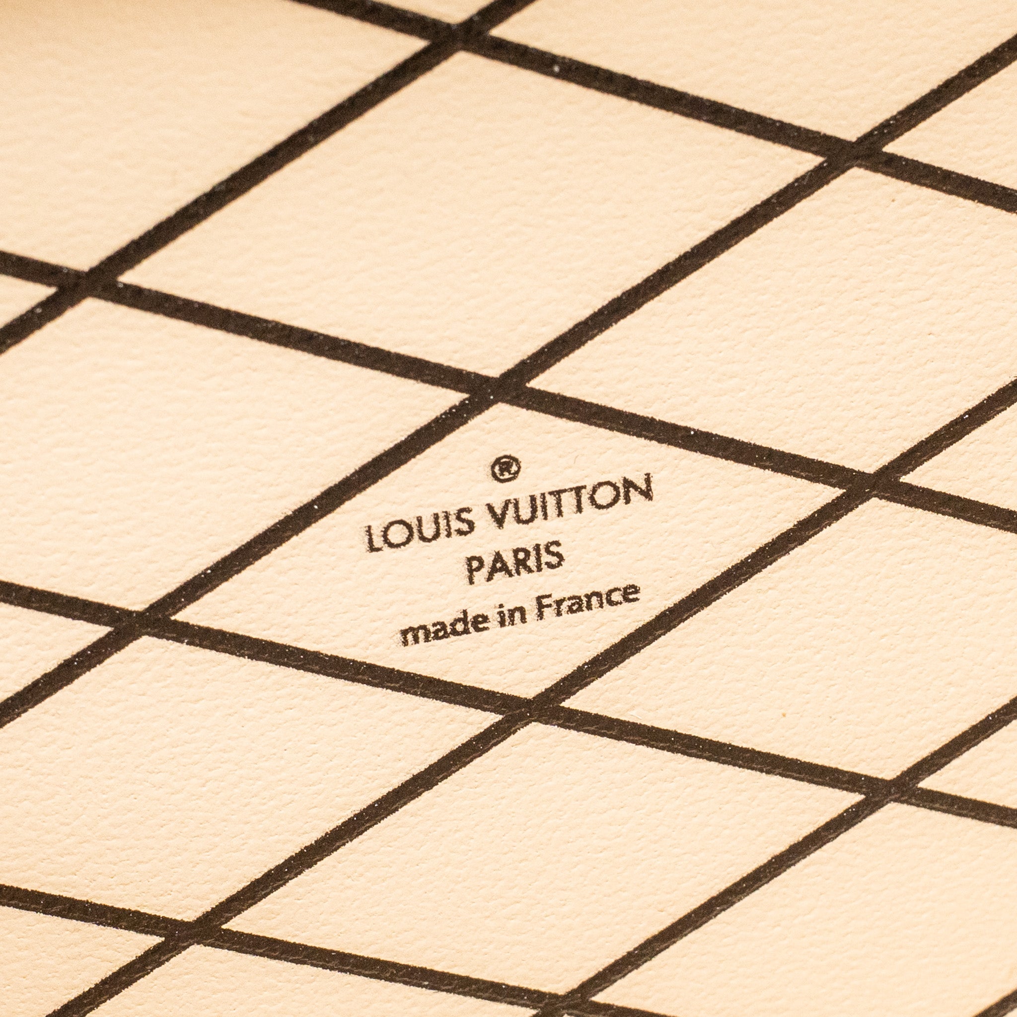LOUIS VUITTON PETIT MALLE MONOGRAM REVERSE CANVAS GHW
