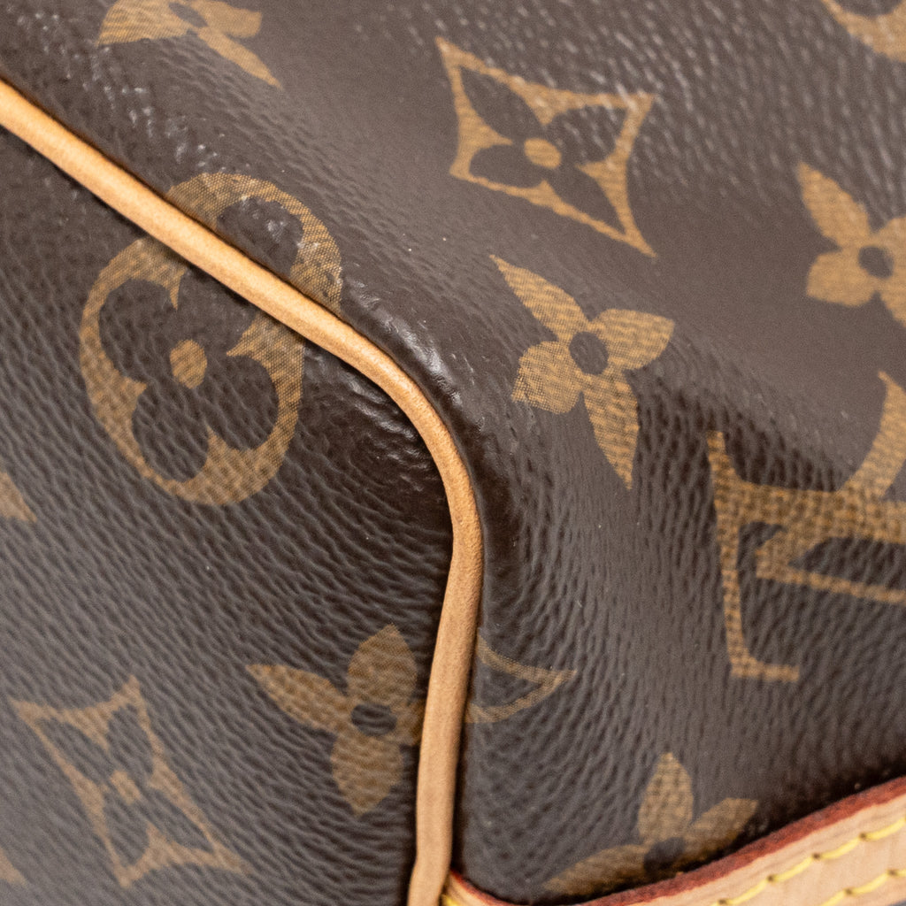 LOUIS VUITTON NANO NOE MONOGRAM CANVAS GHW