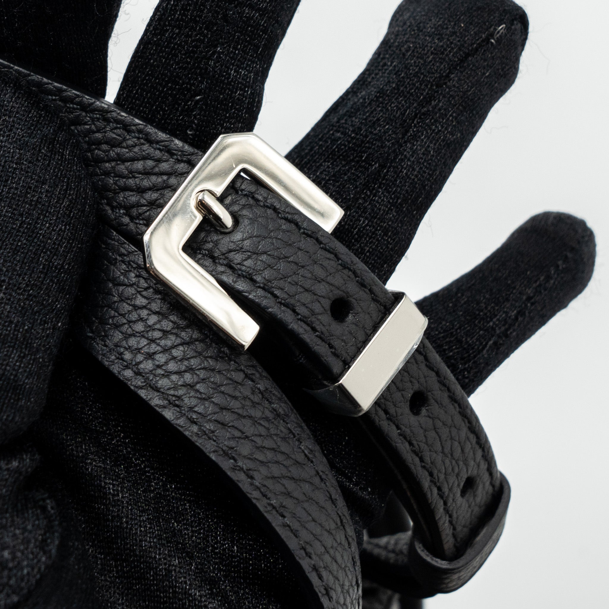 GOYARD MESSENGER BAG CALFSKIN/GOYARDINE CANVAS BLACK SHW