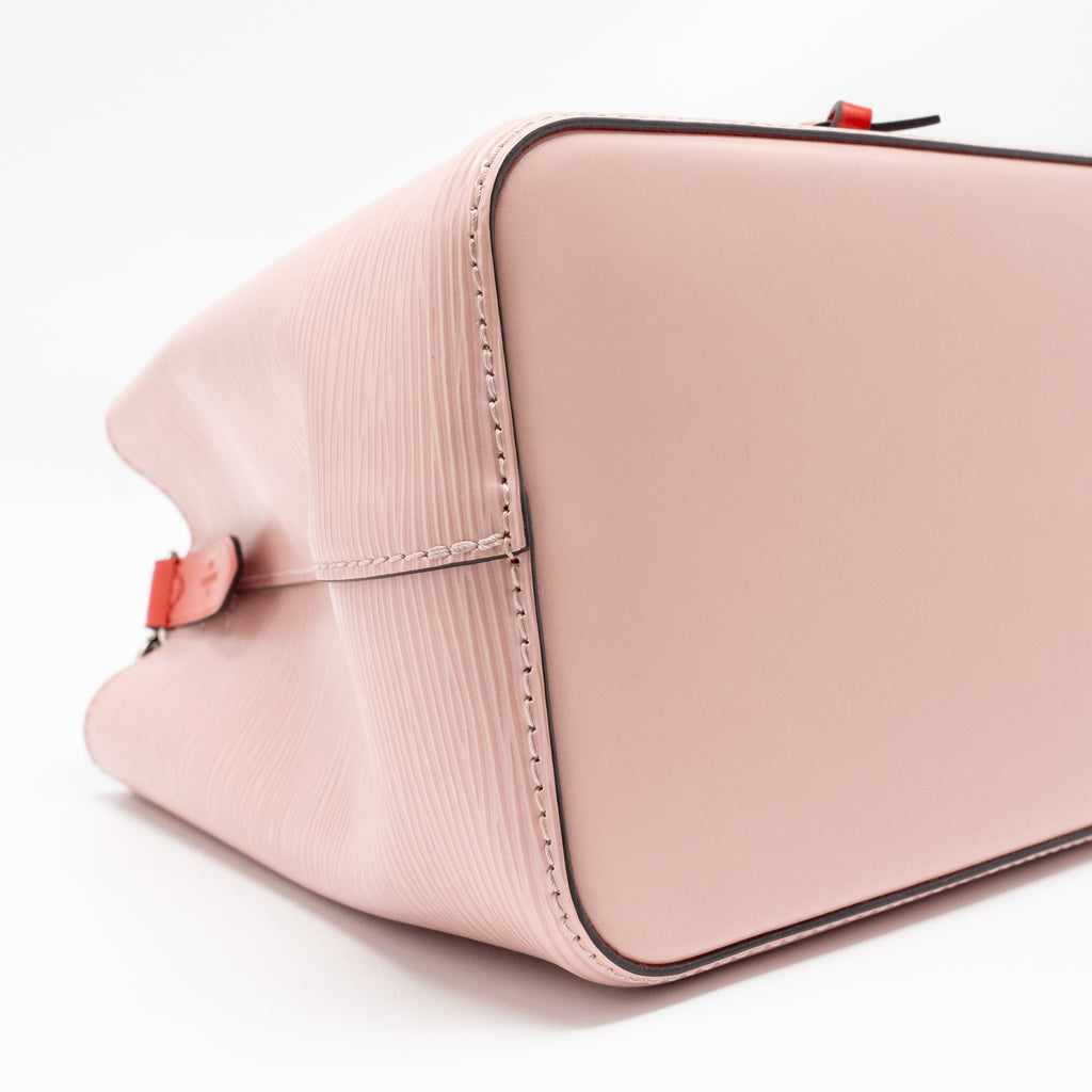 LOUIS VUITTON NEONOE BB EPI LEATHER ROSE BALLERINE PINK/RED SHW