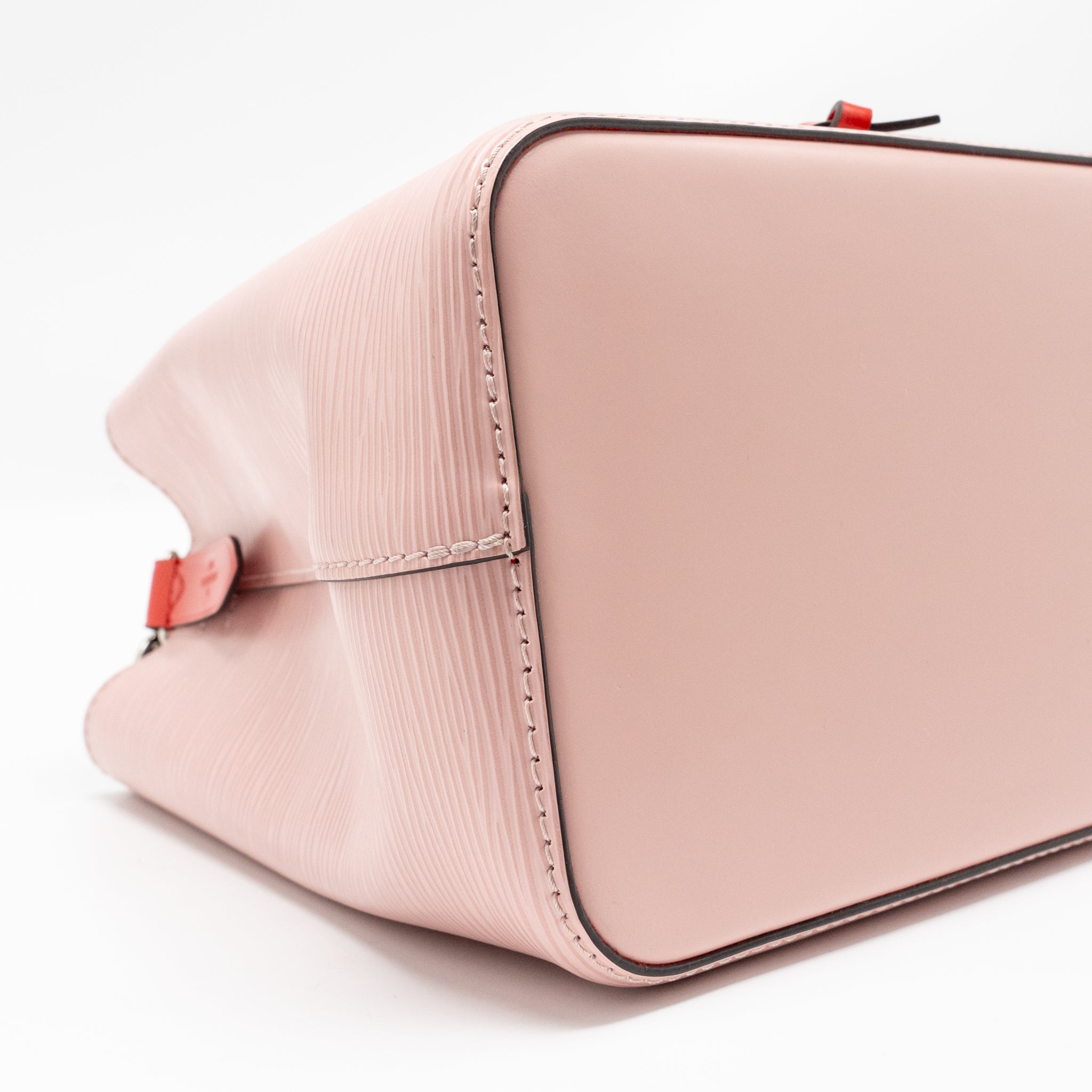 LOUIS VUITTON NEONOE BB EPI LEATHER ROSE BALLERINE PINK/RED SHW