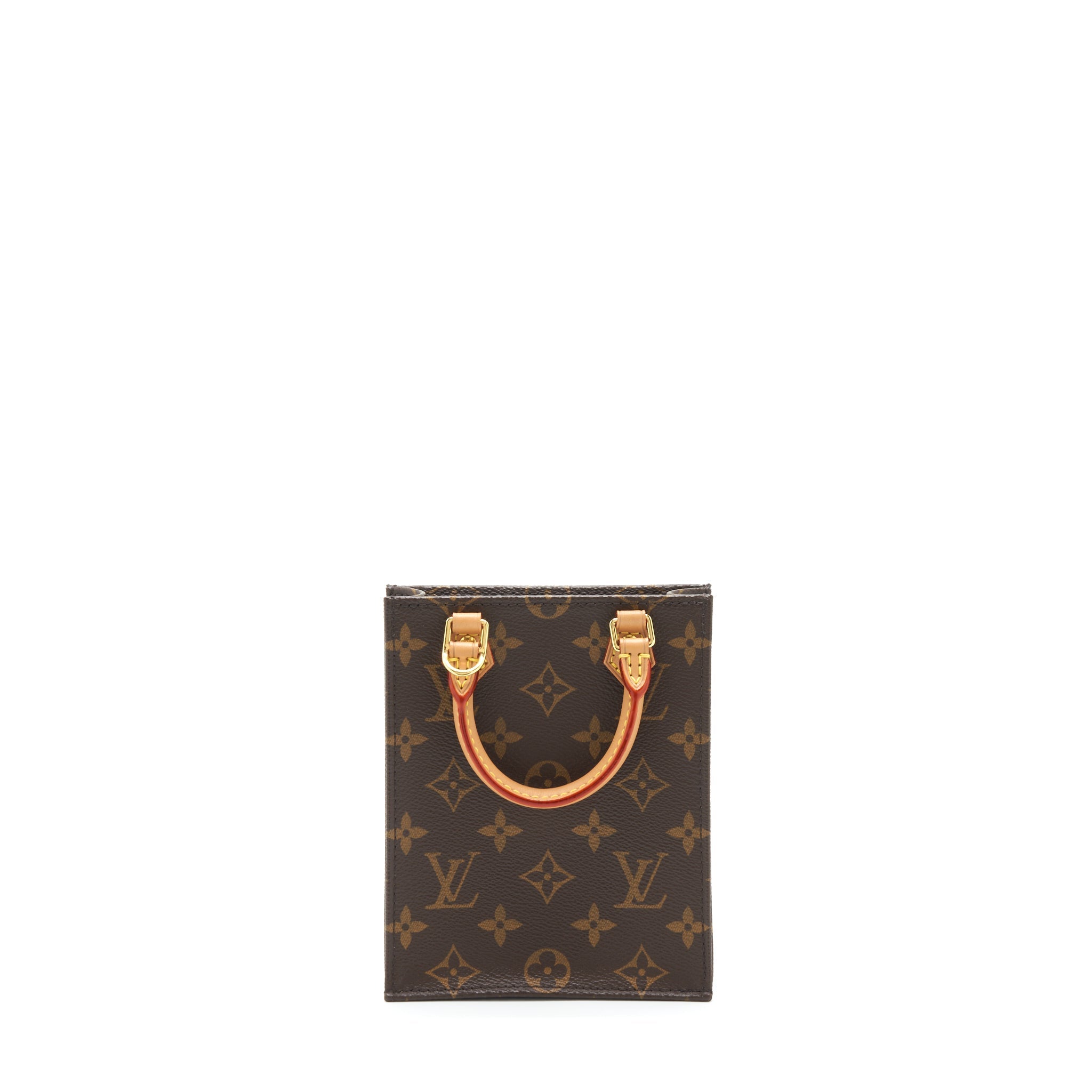 LOUIS VUITTON PETIT SAC PLAT MONOGRAM CANVAS YEAR 2020 GHW
