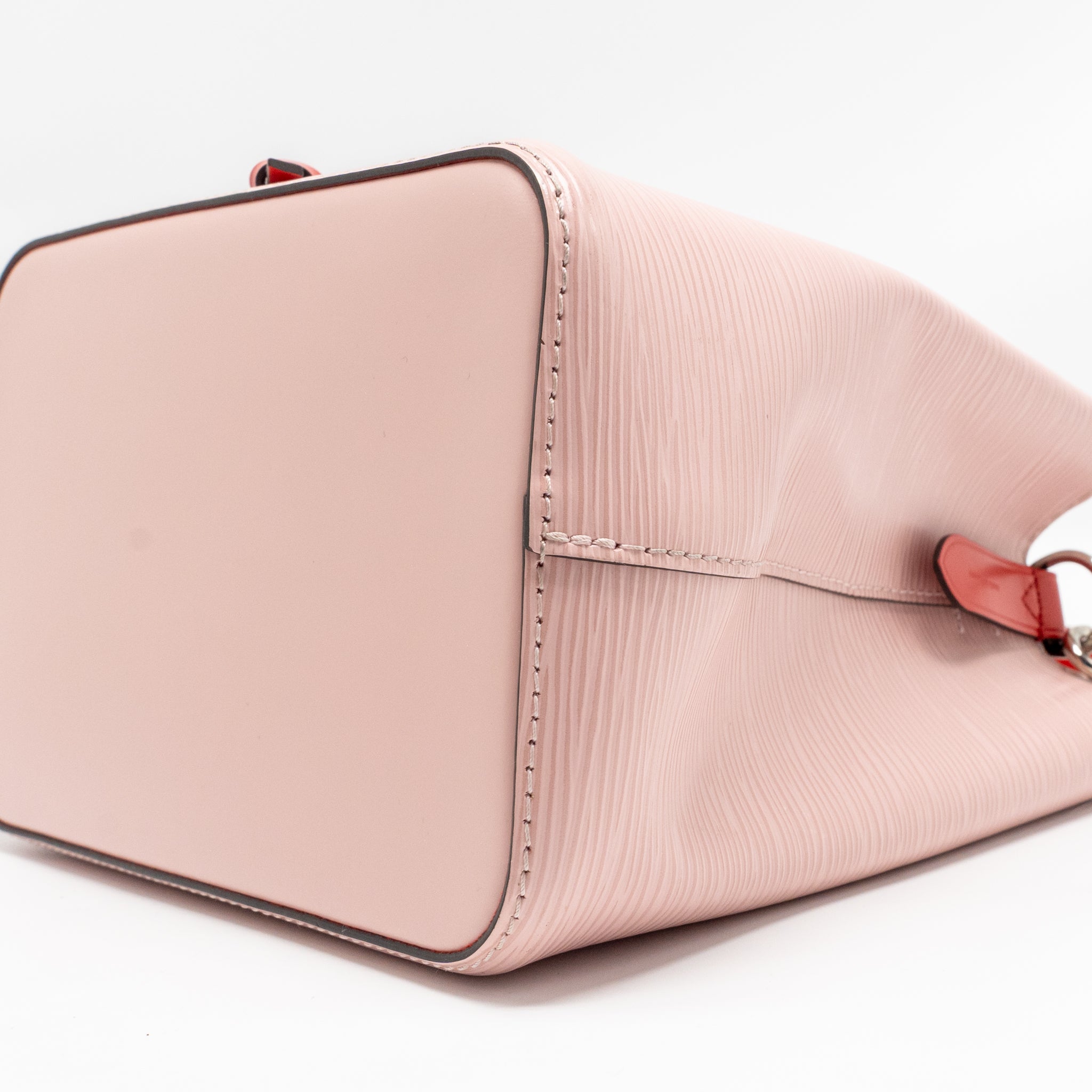 LOUIS VUITTON NEONOE BB EPI LEATHER ROSE BALLERINE PINK/RED SHW