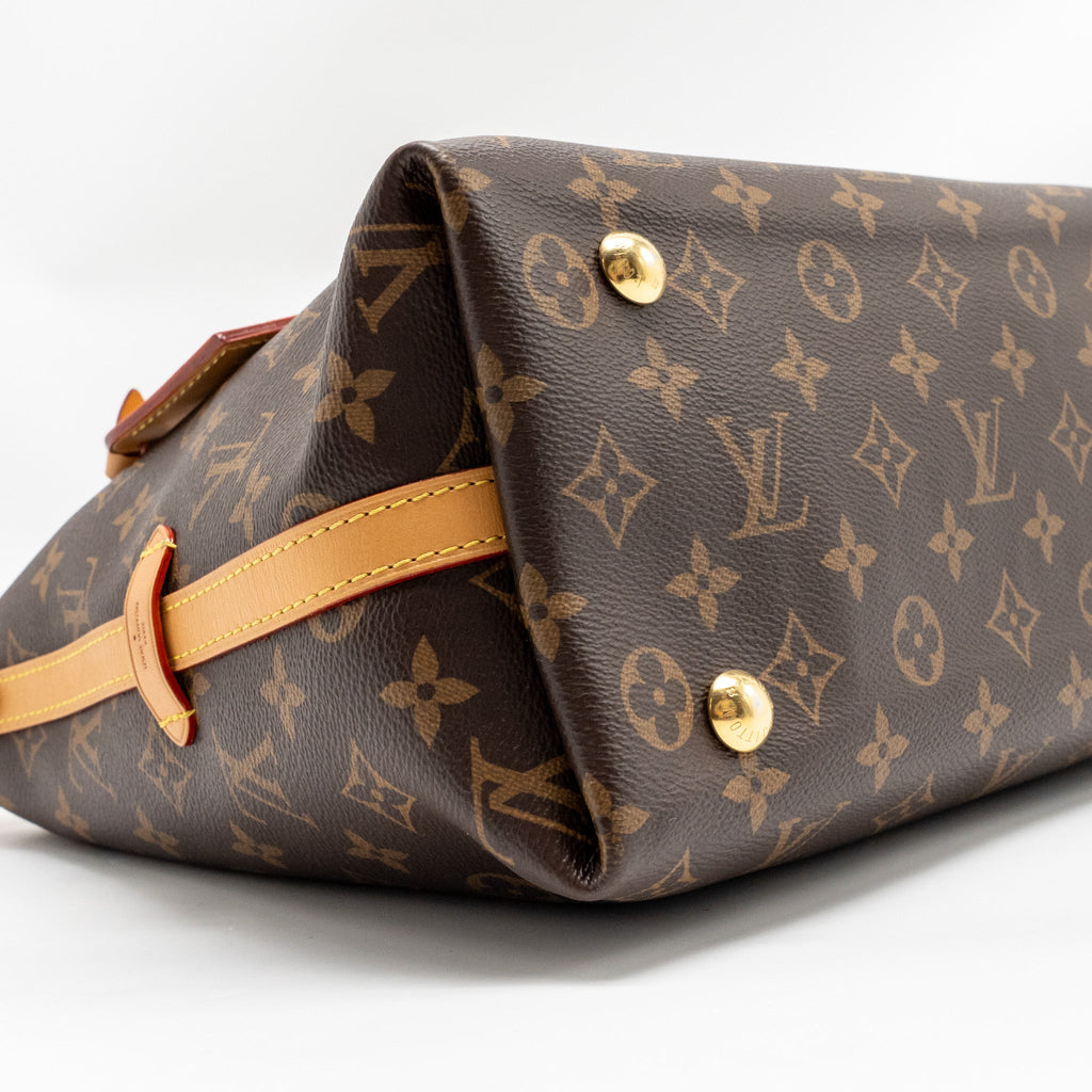 LOUIS VUITTON CARRYALL PM MONOGRAM CANVAS/LEATHER GHW