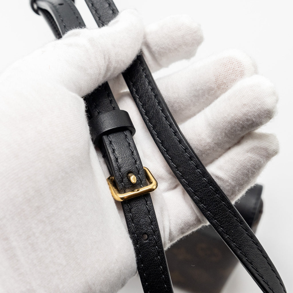 LOUIS VUITTON LOCKY BB MONOGRAM CANVAS/LEATHER BLACK GHW