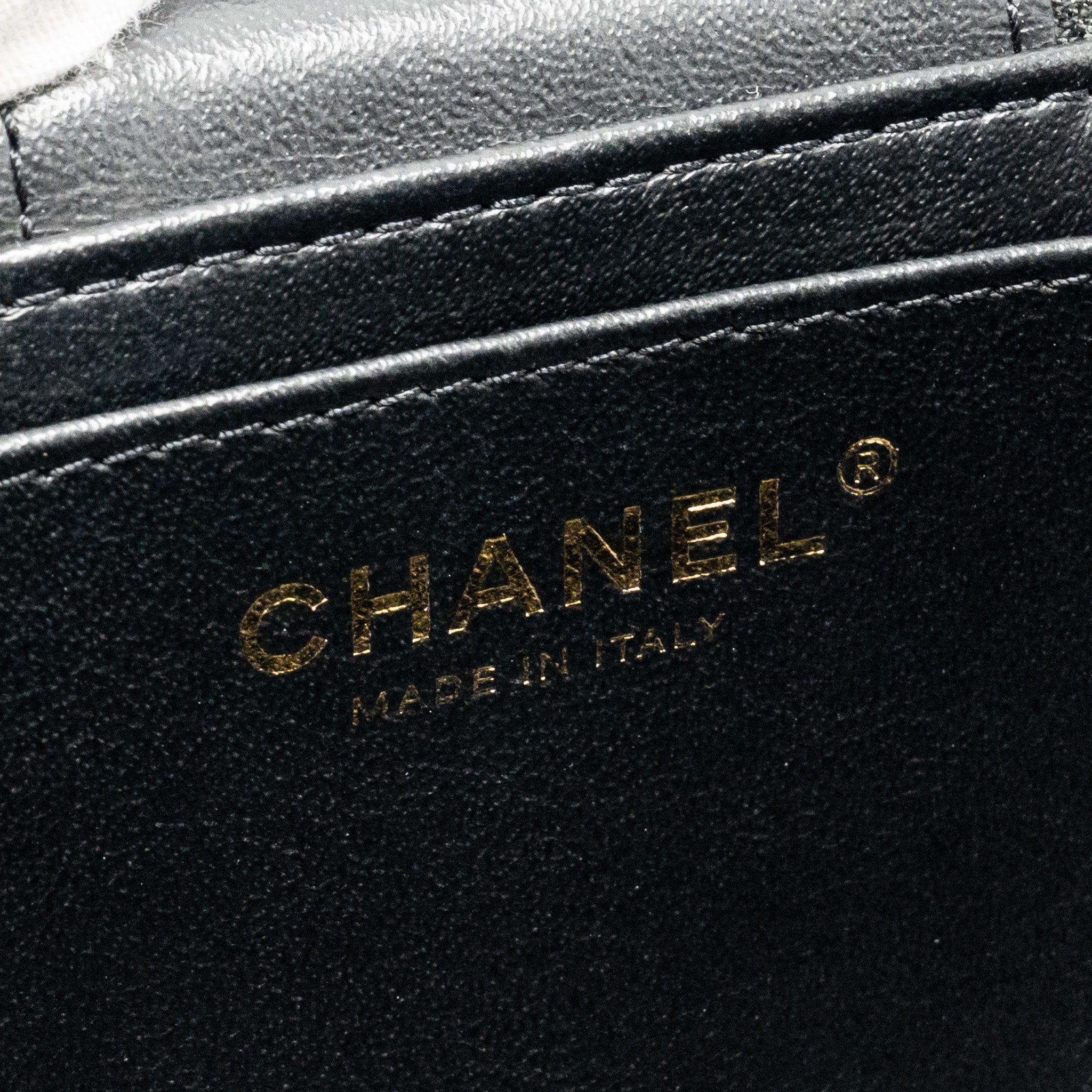CHANEL TRENDY CC ROUND VANITY CASE CROSSBODY BAG LAMBSKIN BLACK LGHW