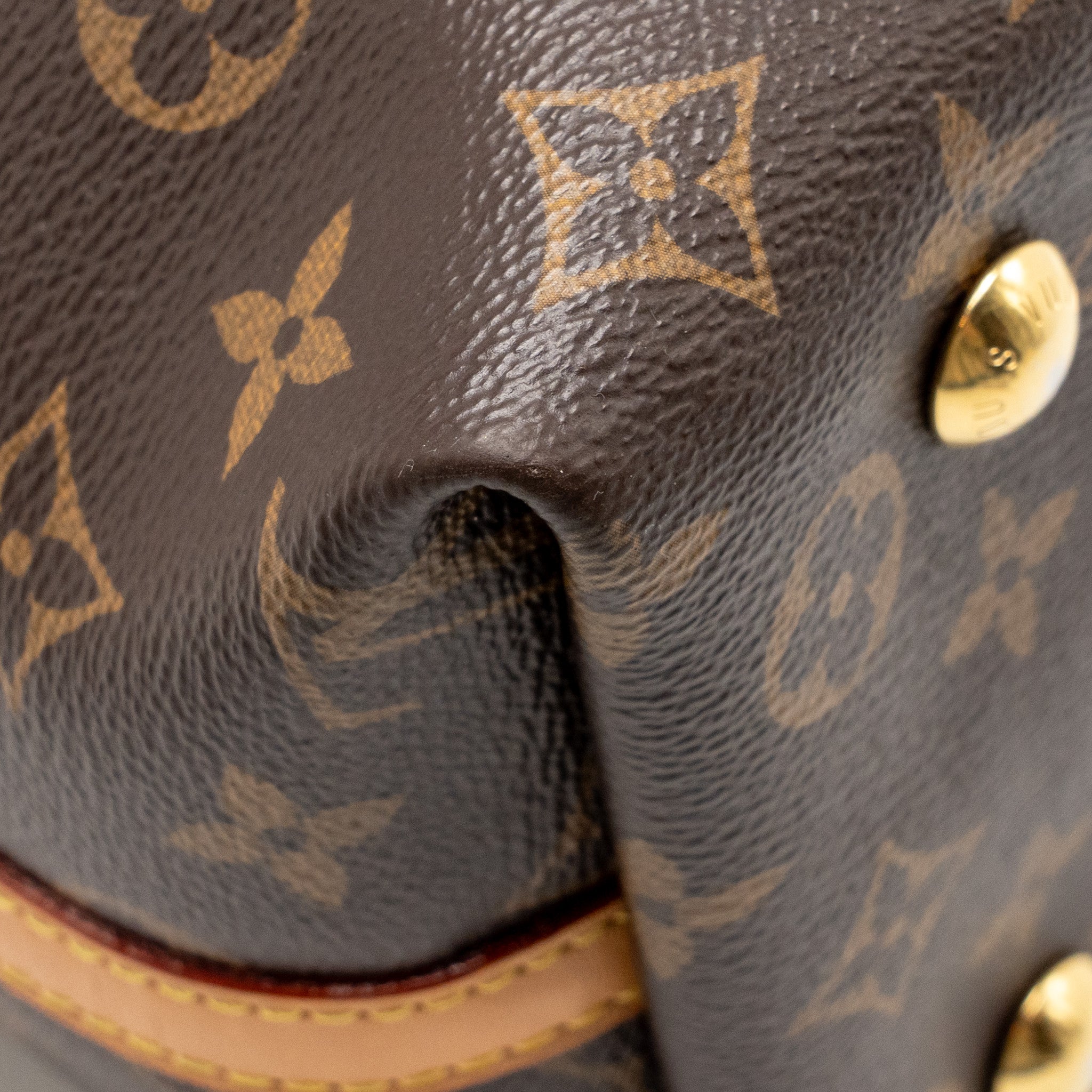 LOUIS VUITTON CARRYALL PM MONOGRAM CANVAS/LEATHER GHW