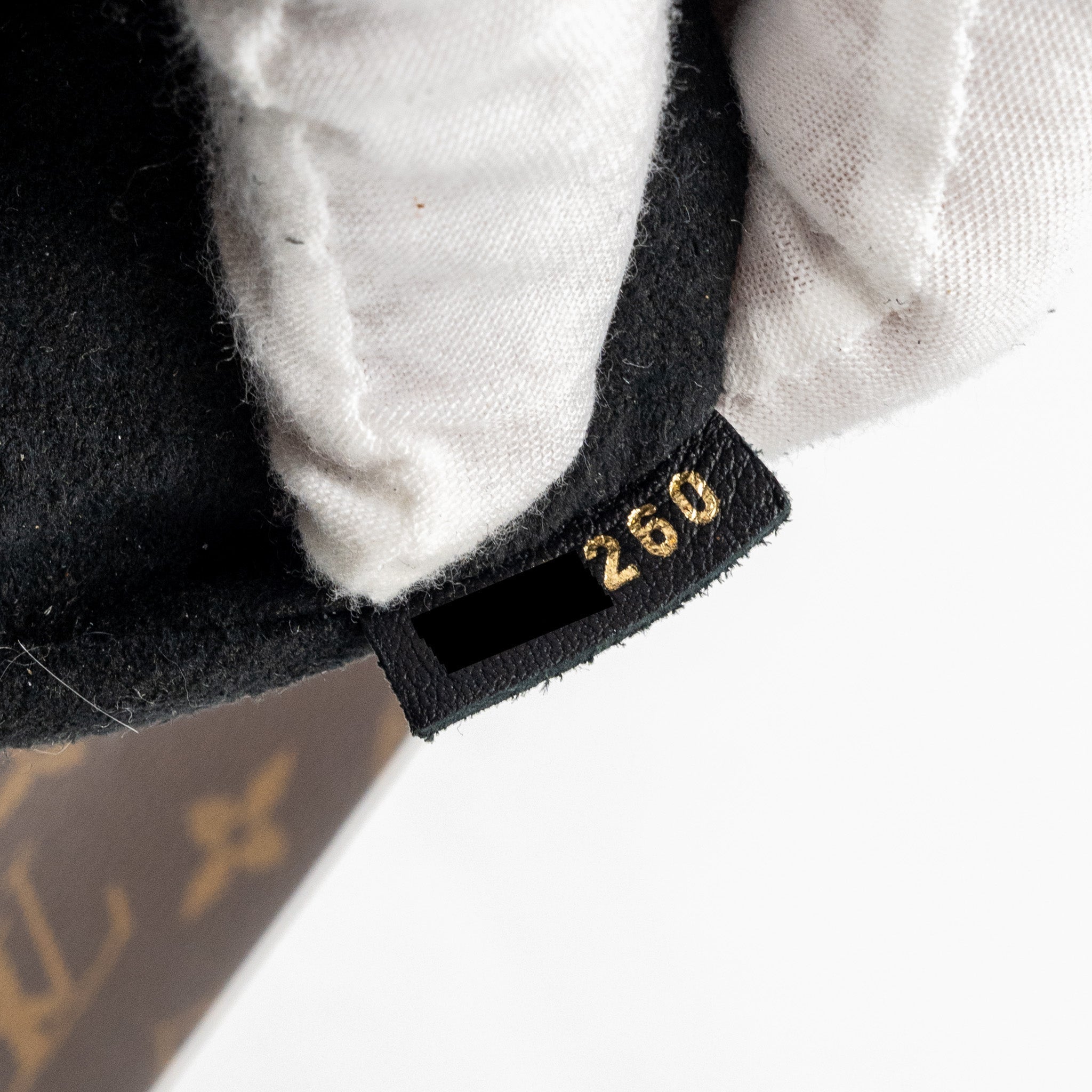 LOUIS VUITTON LOCKY BB MONOGRAM CANVAS/LEATHER BLACK GHW