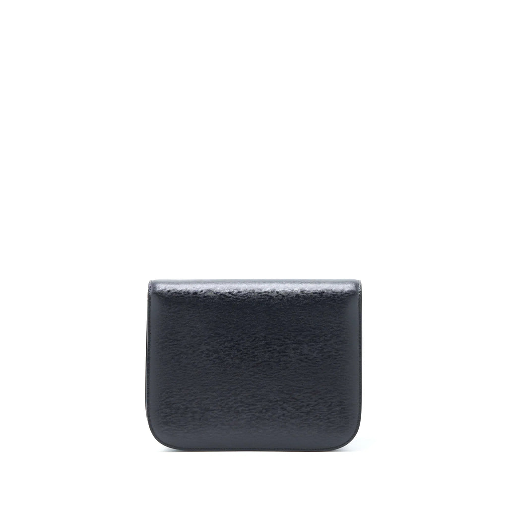 CELINE MEDIUM CLASSIC BOX CALFSKIN LIEGE ANTHRACITE GHW