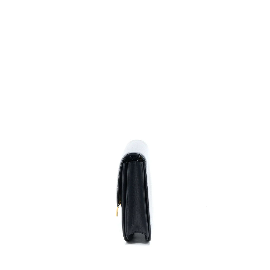 CELINE MEDIUM CLASSIC BOX CALFSKIN LIEGE ANTHRACITE GHW