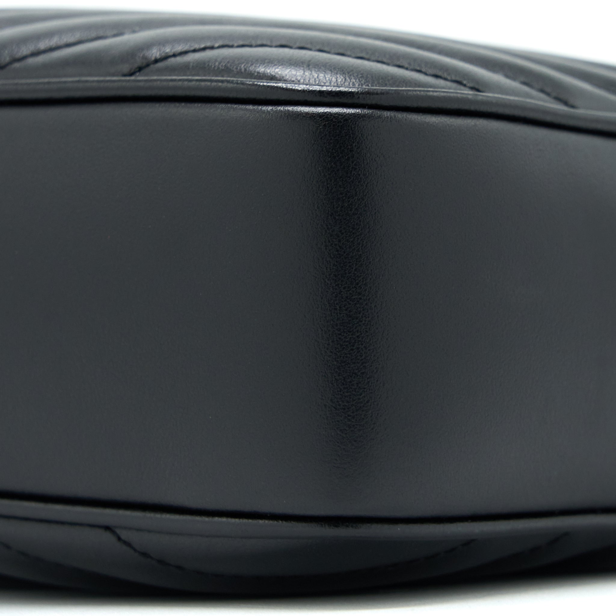 SAINT LAURENT/YSL LOU CAMERA BAG CALFSKIN BLACK GHW