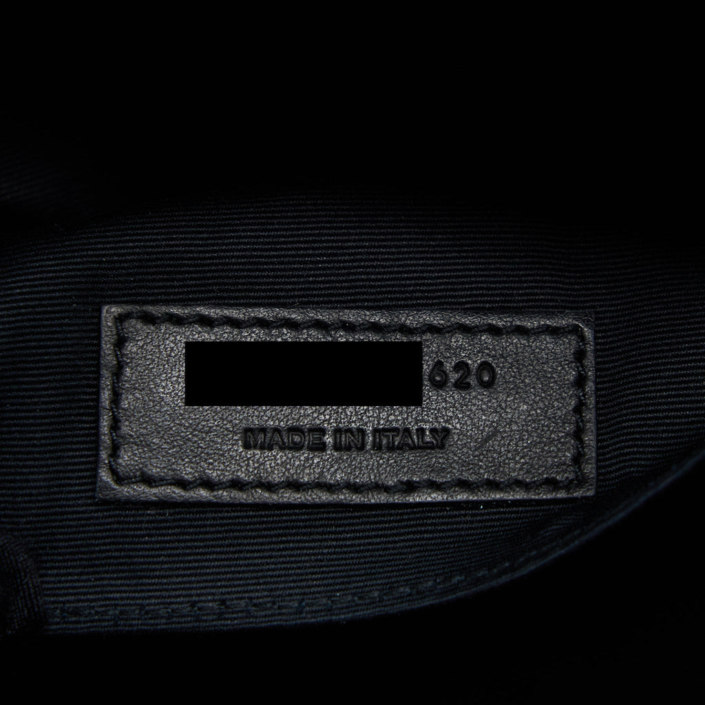 SAINT LAURENT/YSL LOU CAMERA BAG CALFSKIN BLACK GHW