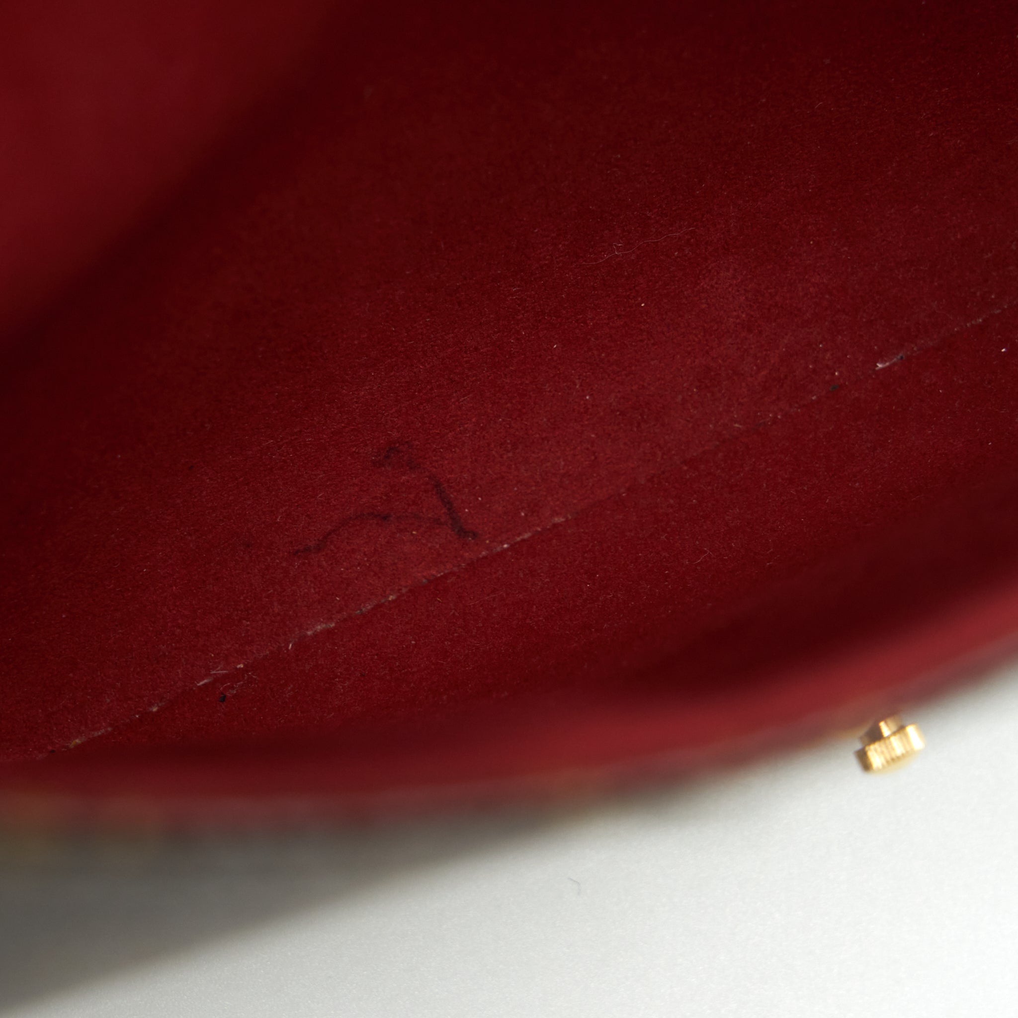 LOUIS VUITTON MONOGRAM BAG WITH LONG STRAP GHW