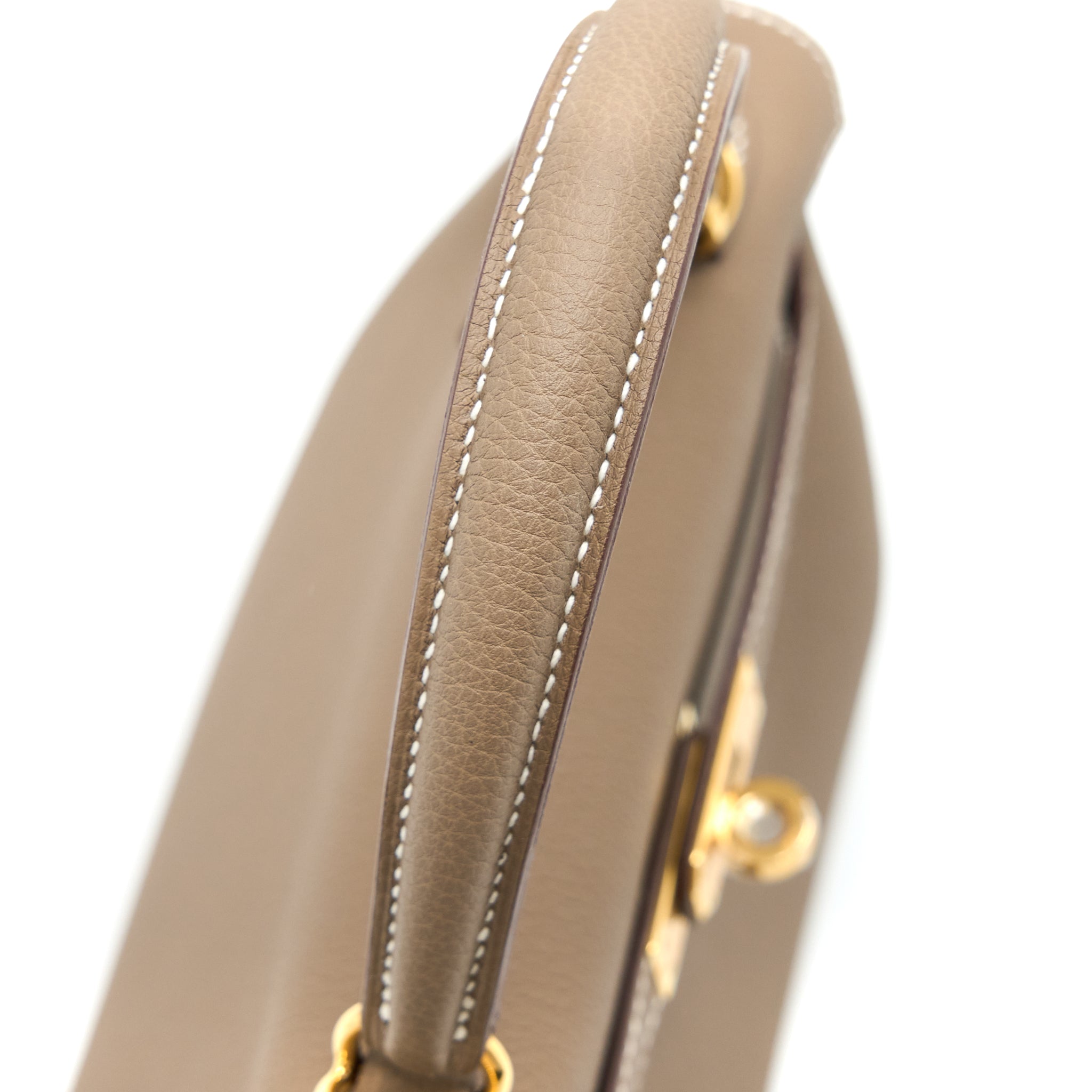 HERMES KELLY 25 TOGO ETOUPE GHW