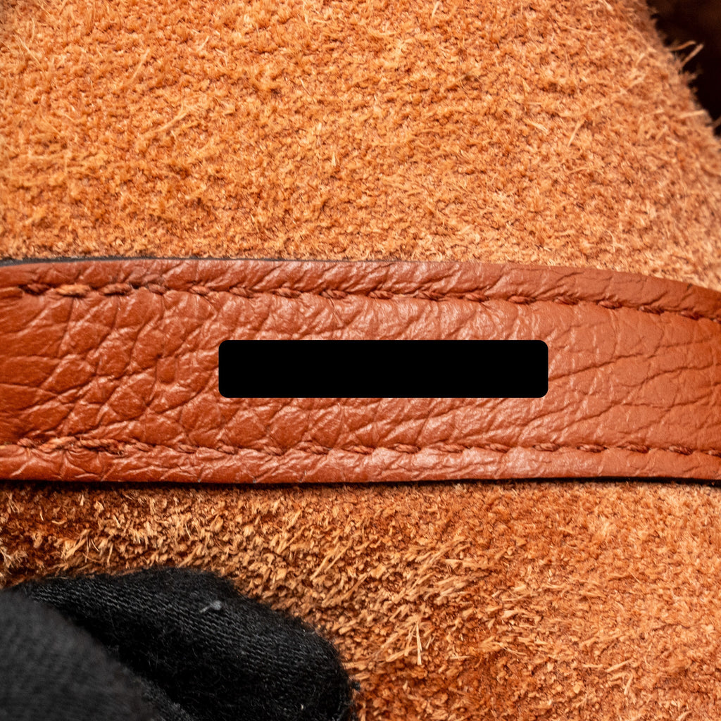 HERMES PICOTIN 18 LOCK BAG CLEMENCE CUIVRE/CAPUCINE SHW