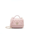 CHANEL BUSINESS AFFINITY FLAP BAG QUILTED CAVIAR SMALL IN SMALL
