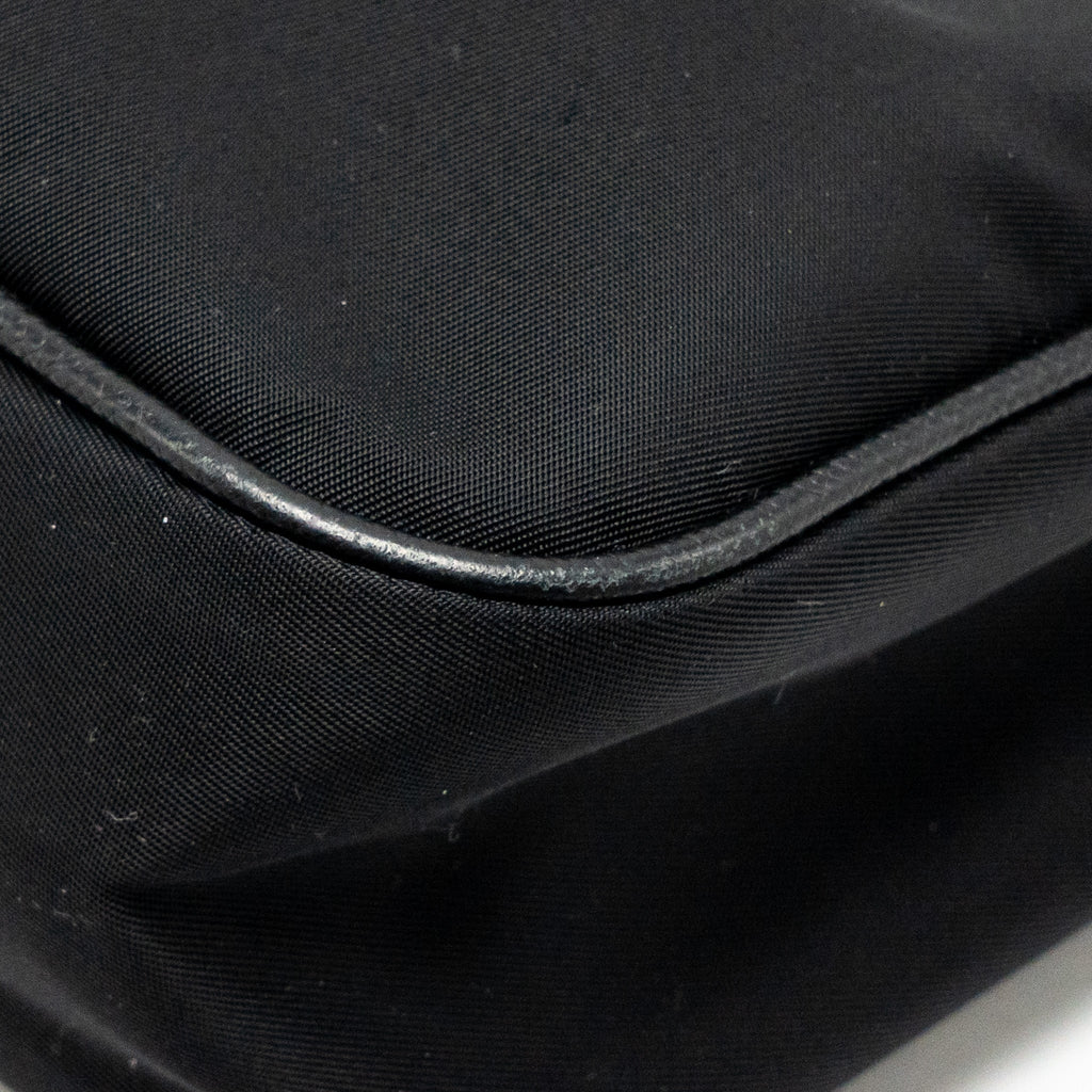 PRADA RE-EDITION 2005 SAFFIANO RE-NYLON BAG BLACK SHW