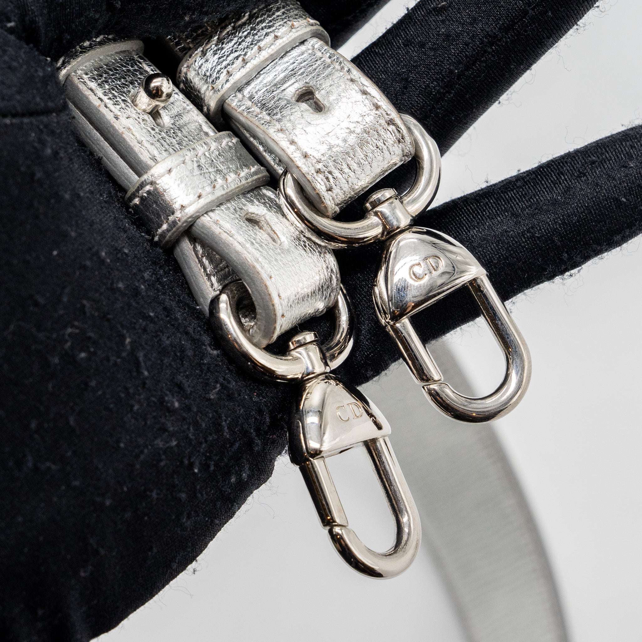 DIOR MY ABC DIOR SMALL LADY DIOR BAG CALFSKIN SILVER SHW