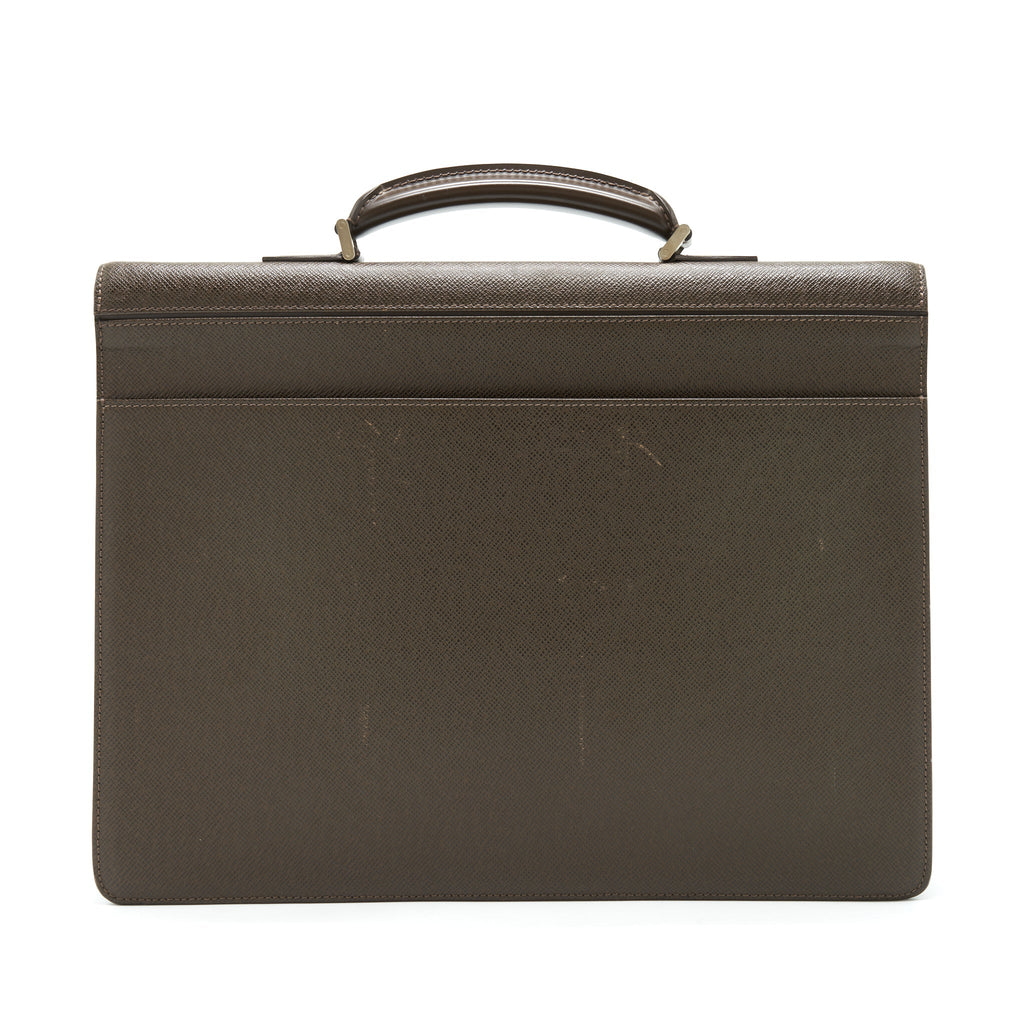 LOUIS VUITTON VINTAGE BRIEFCASE BROWN SHW