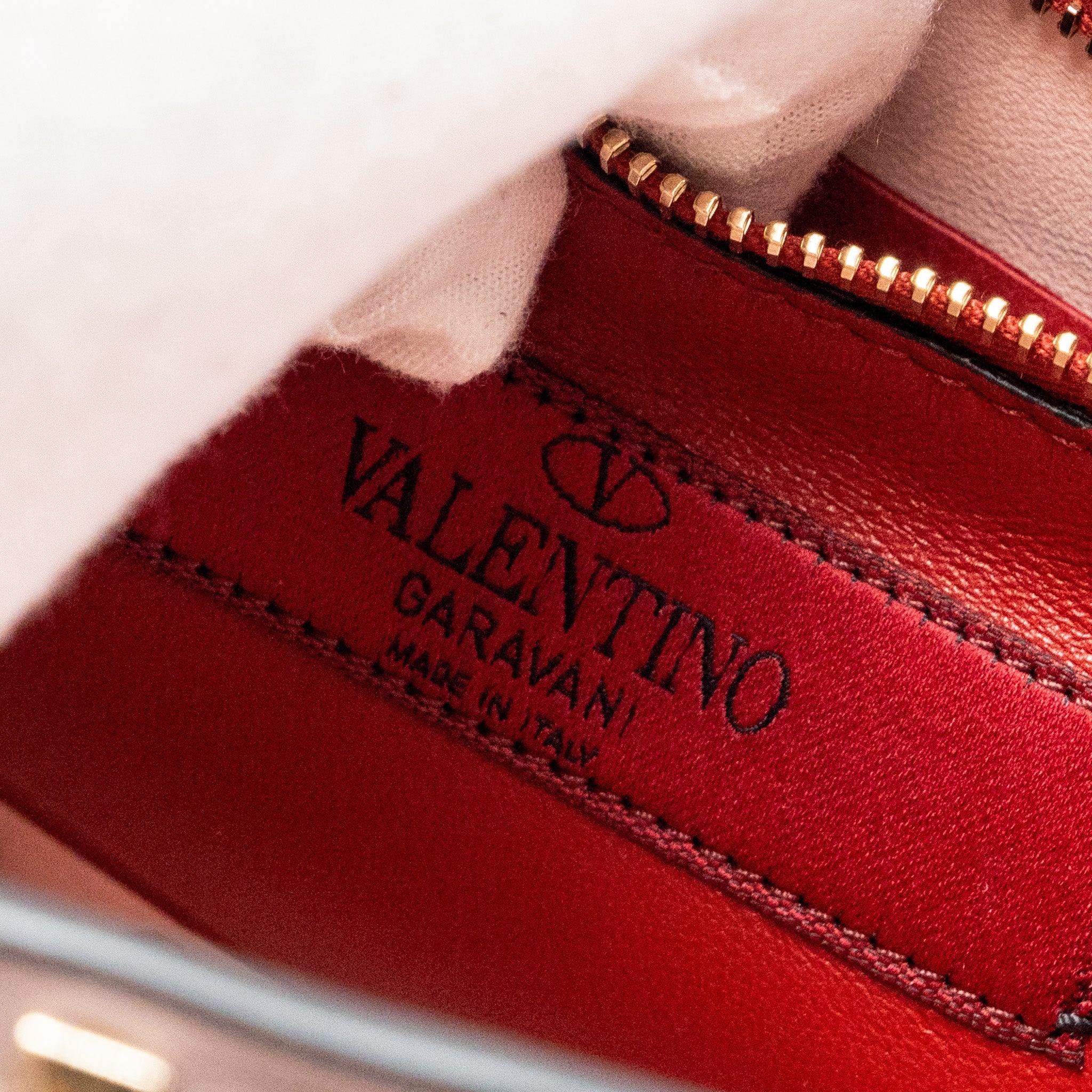 VALENTINO GARAVANI ROCKSTUD SPIKE SHOULDER BAG LEATHER PINK LGHW