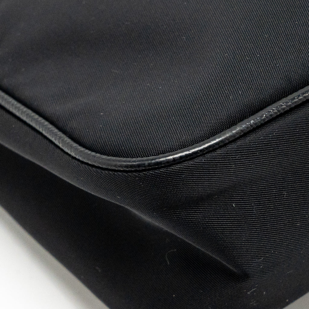 PRADA RE-EDITION 2005 SAFFIANO RE-NYLON BAG BLACK SHW