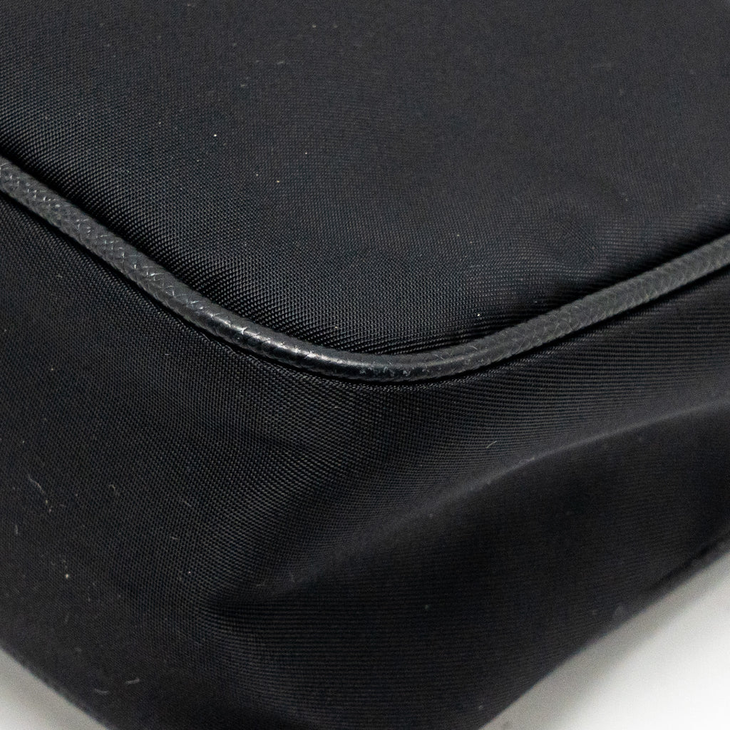 PRADA RE-EDITION 2005 SAFFIANO RE-NYLON BAG BLACK SHW